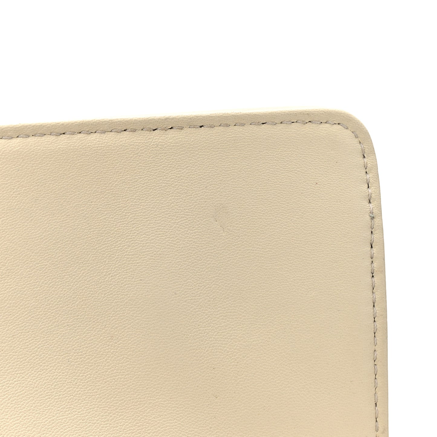 Calfskin Gancini Twins Crossbody Bag White