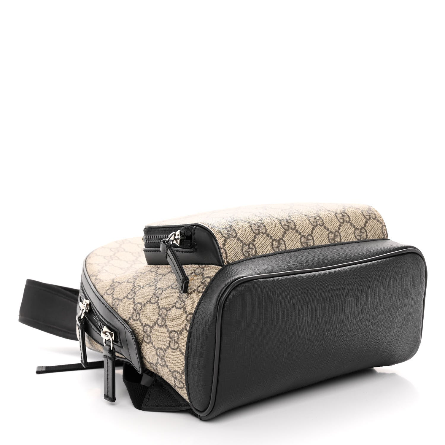 Gucci GG Supreme Monogram Small Eden Day Backpack Black 4 of 10