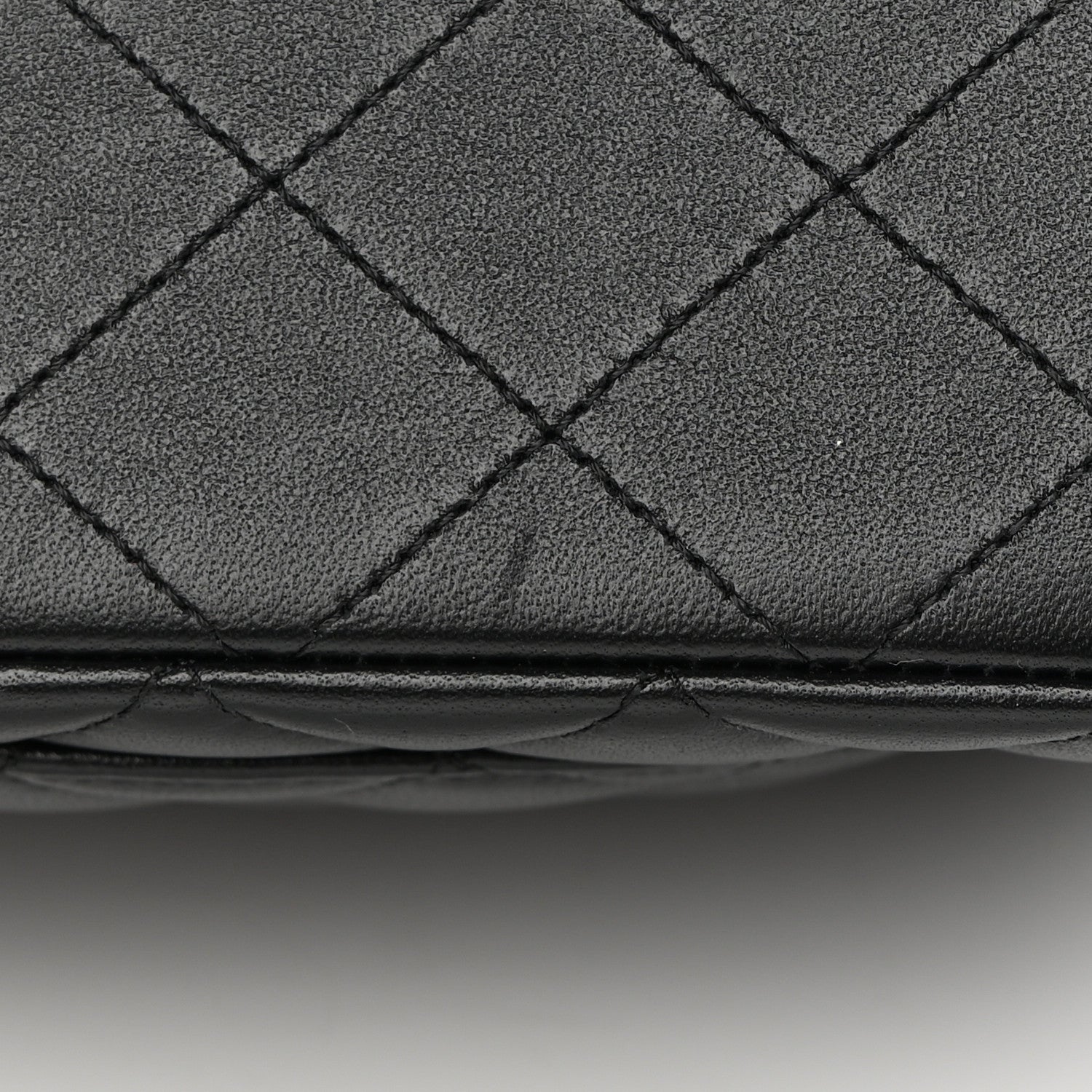 Chanel Lambskin Quilted Small Double Flap Black 13 of 14