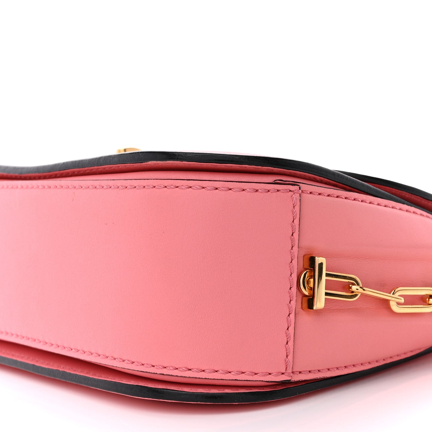 VALENTINO GARAVANI Vitello Chain Flap Bag Paradise Rose