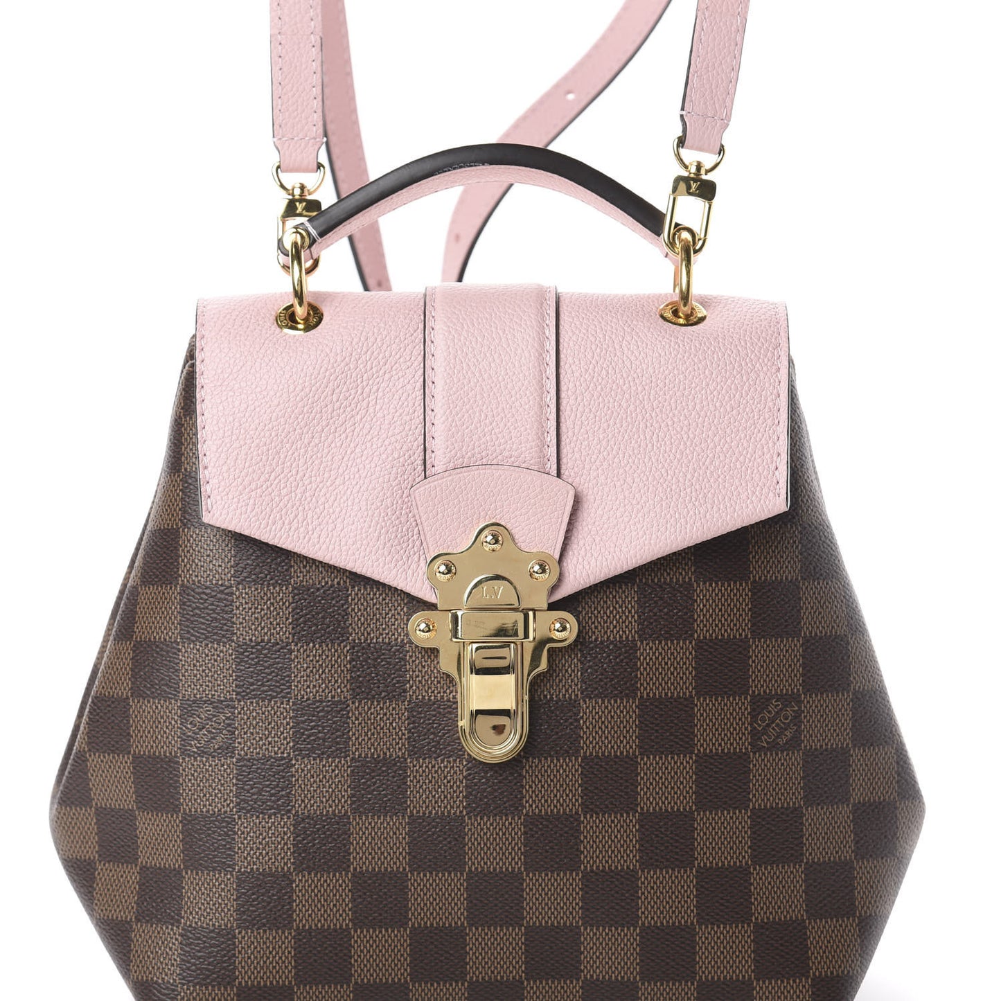 Damier Ebene Clapton Backpack Magnolia