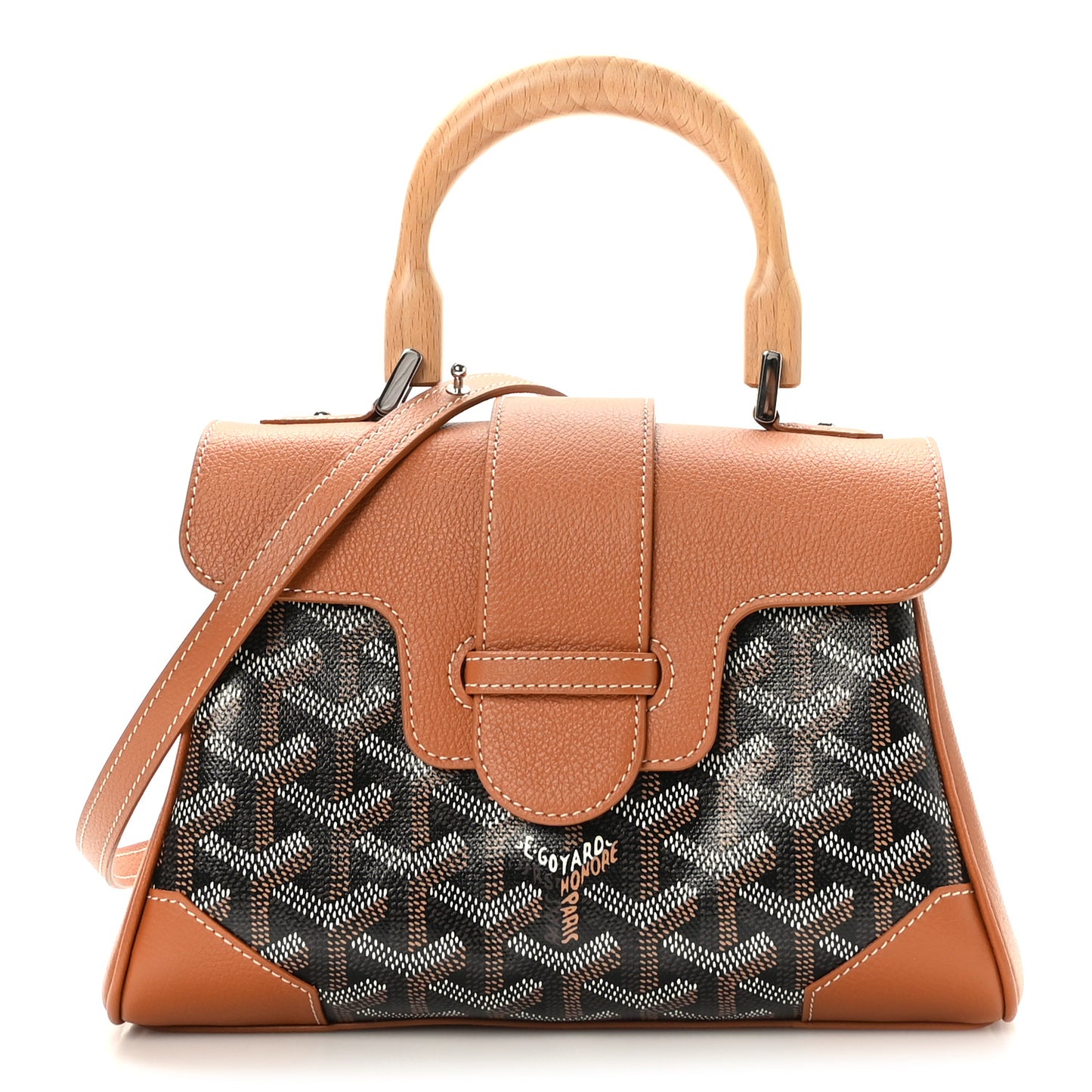 Goyardine Mini Saigon Black Gold