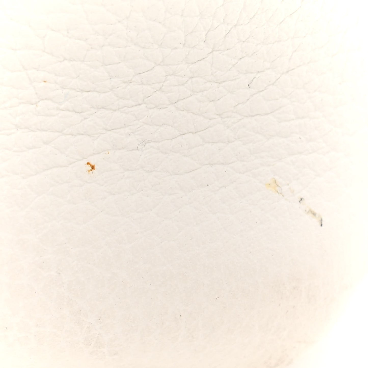 Grained Calfskin Medium Milla Tote White