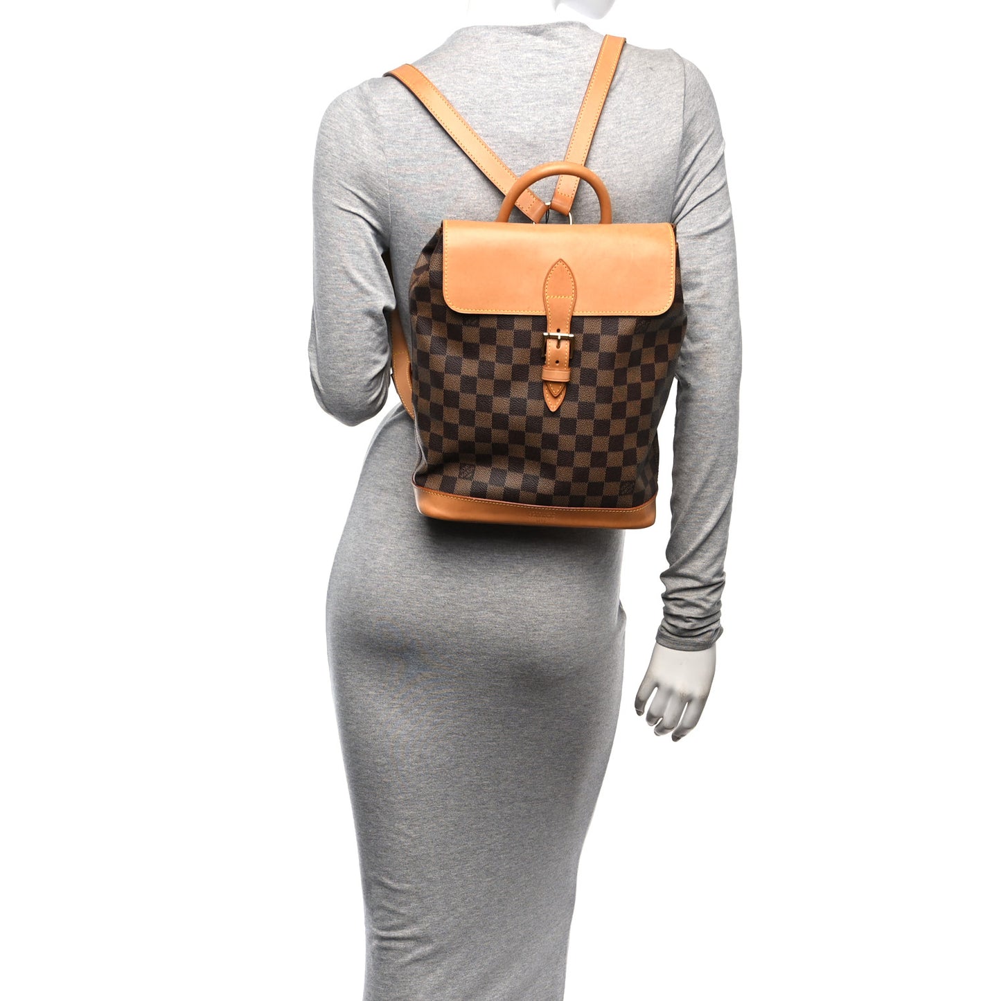 Damier Ebene Soho Centenaire Backpack