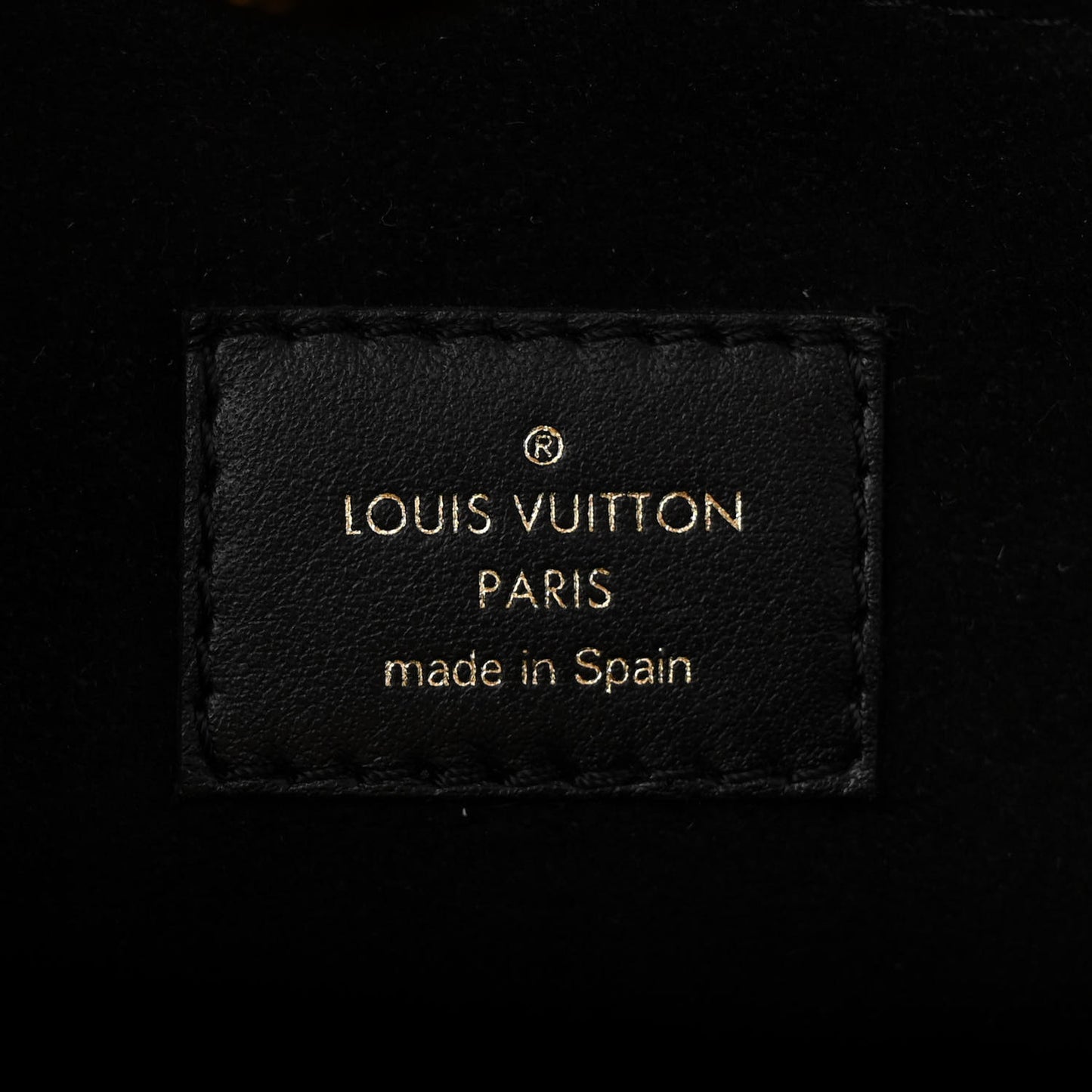Calfskin Monogram On My Side PM Black