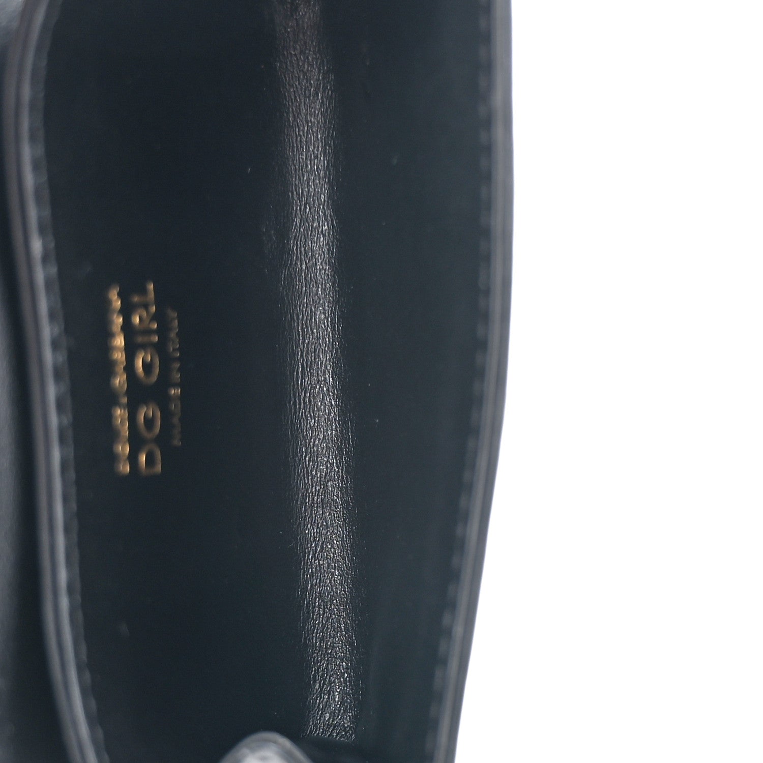 Dolce & Gabbana Calfskin Micro DG Girls Shoulder Bag Black 5 of 12
