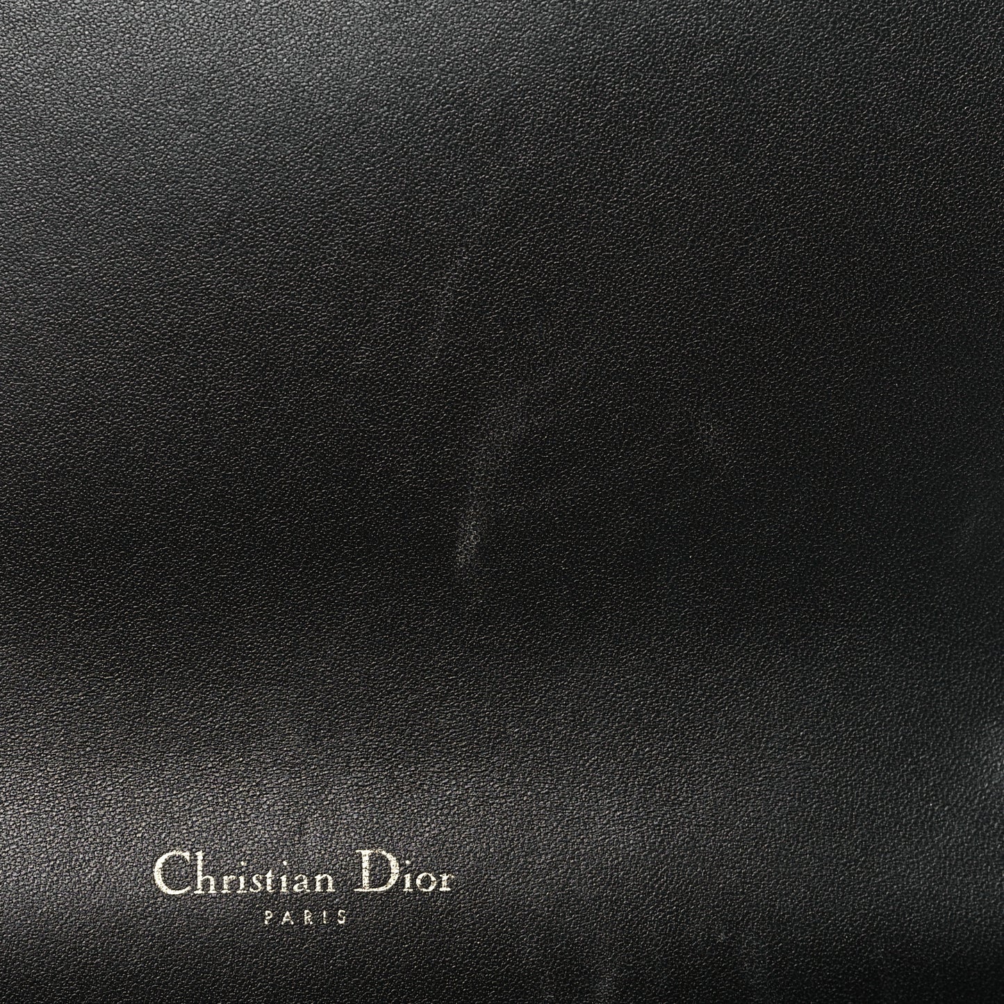 Lambskin Cannage Lady Dior Pouch Black