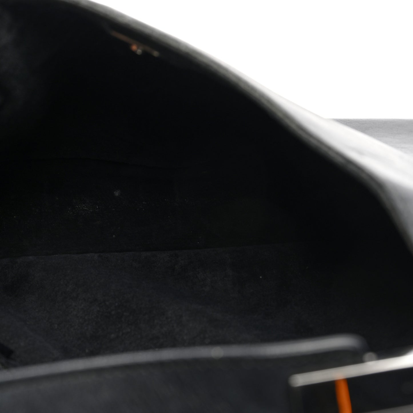 Calfskin Logo Hobo Bag Black