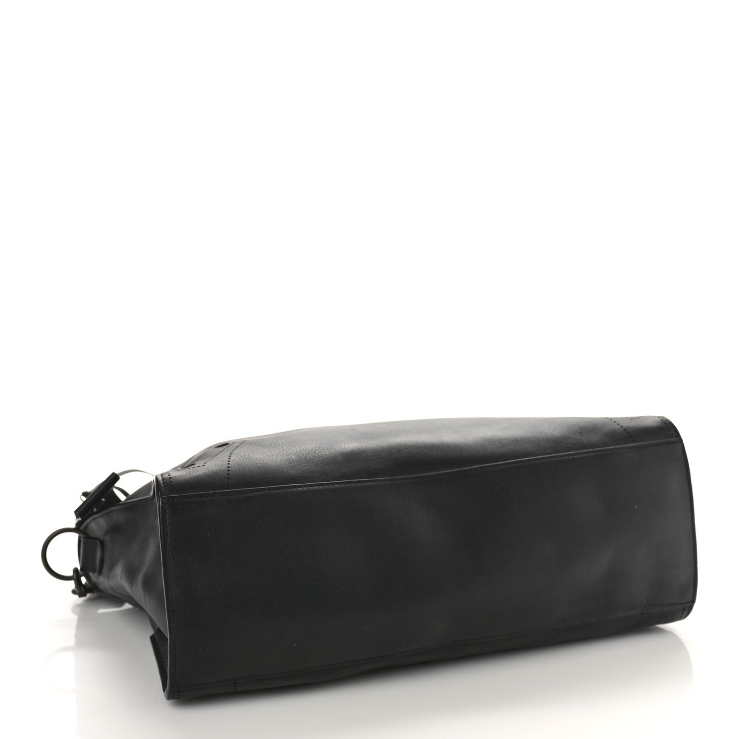 Veau Soyeux Perforated Blackout Hardware City Black