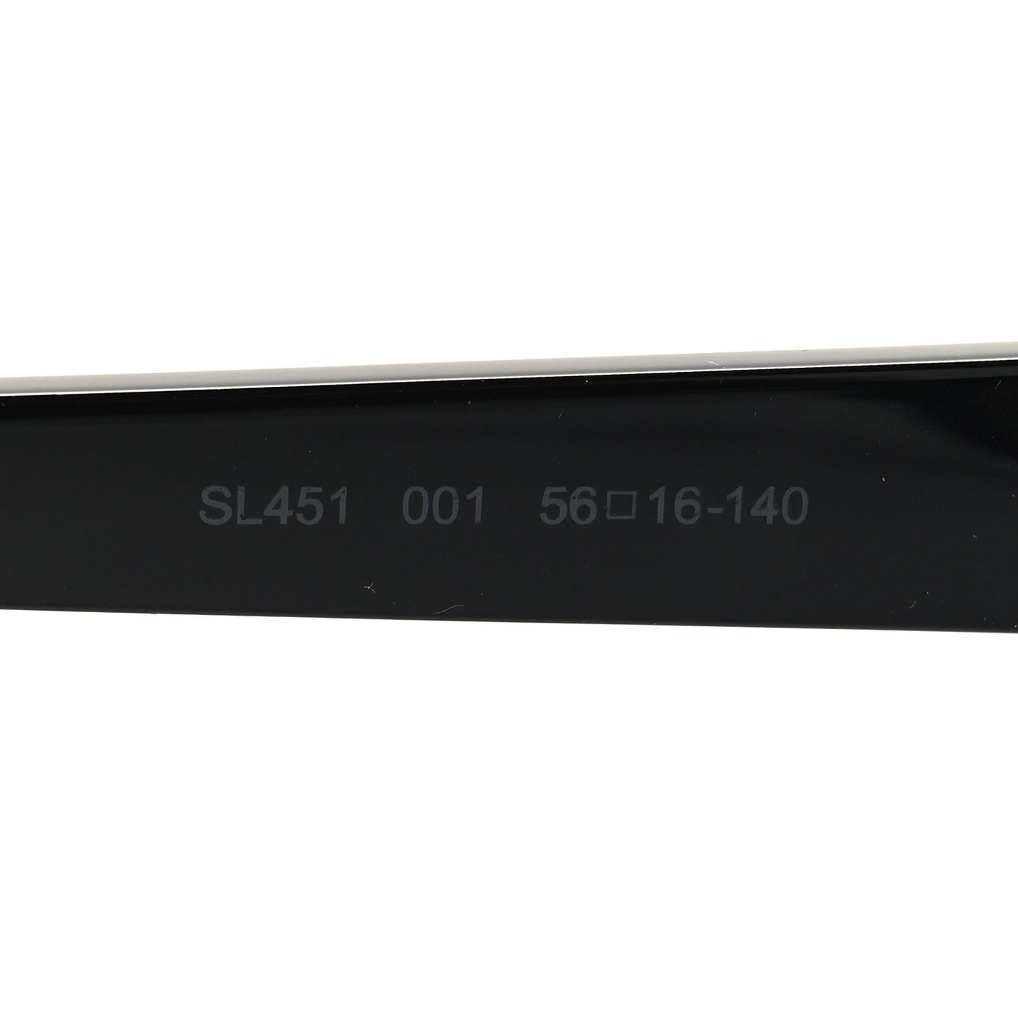 Acetate Square Sunglasses SL451 Black