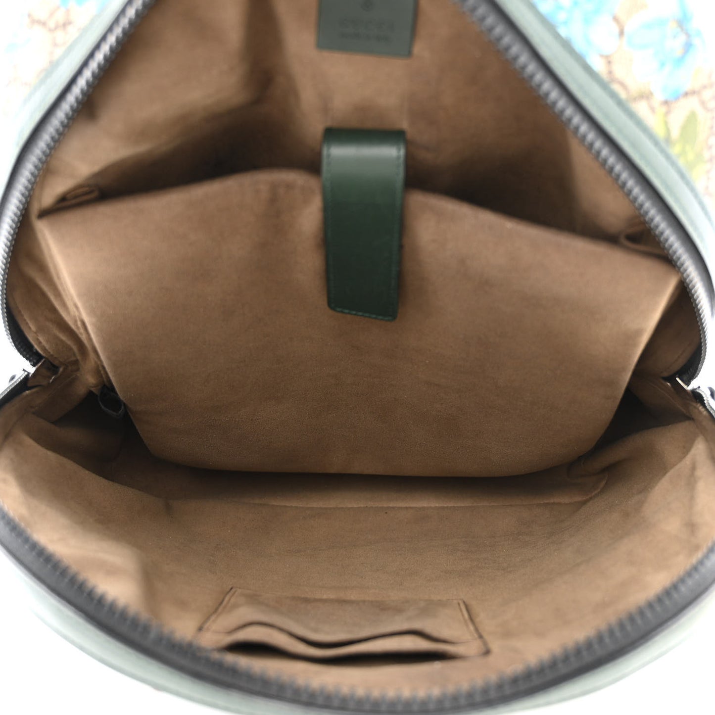 GG Supreme Monogram Blooms Bird Embroidered Dome Backpack