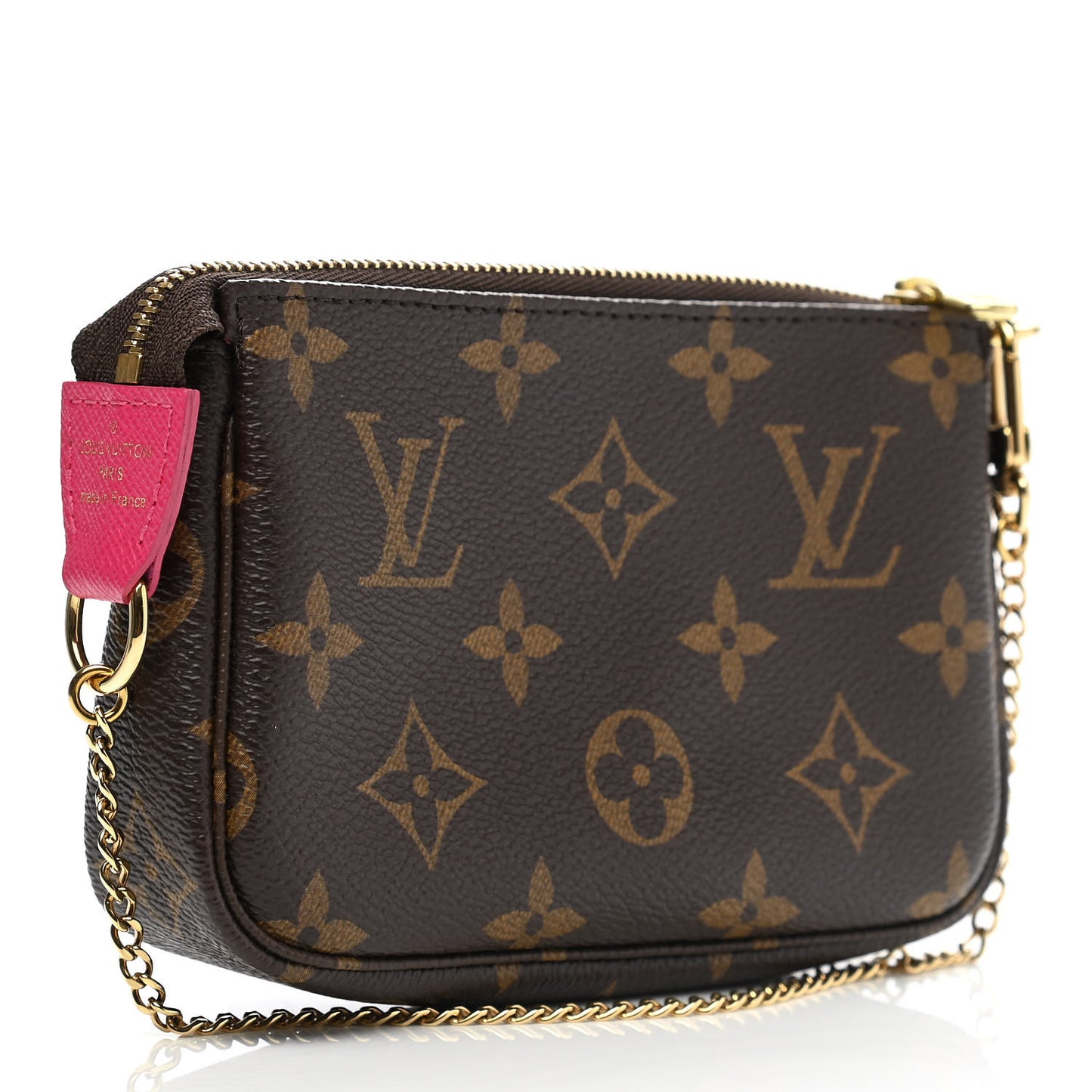 Monogram 2019 Christmas Animation Mini Courchevel Pochette Accessories Fuchsia