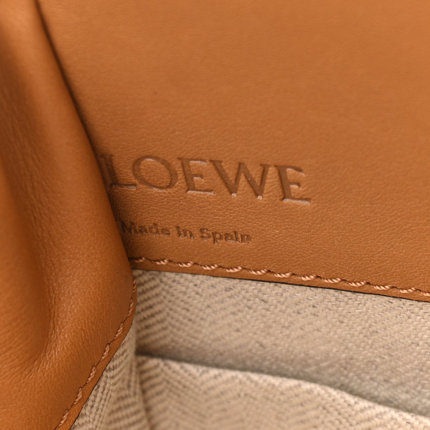 Calfskin Mini Hammock Shoulder Bag Tan