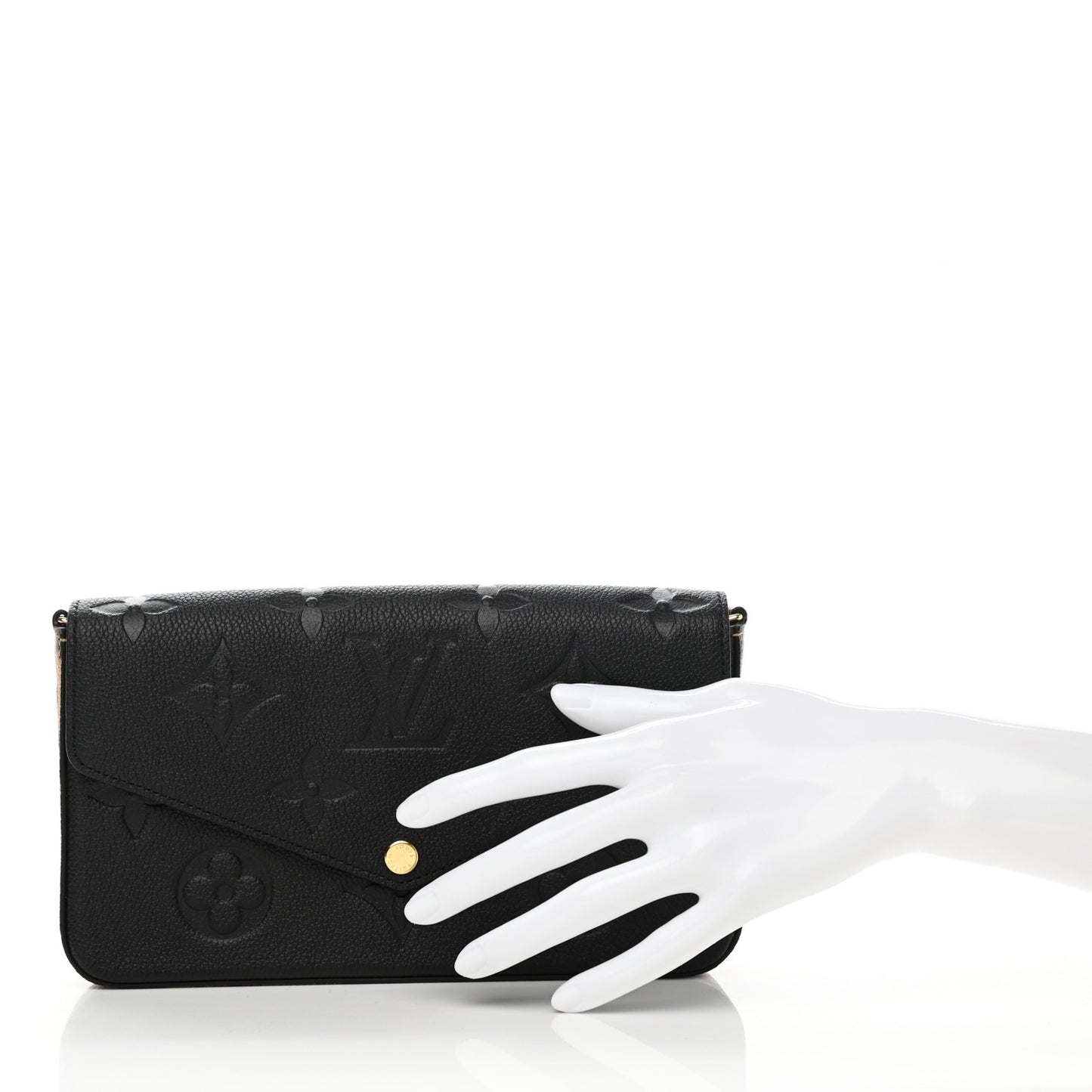 Empreinte Monogram Giant Wild At Heart Felicie Pochette Black