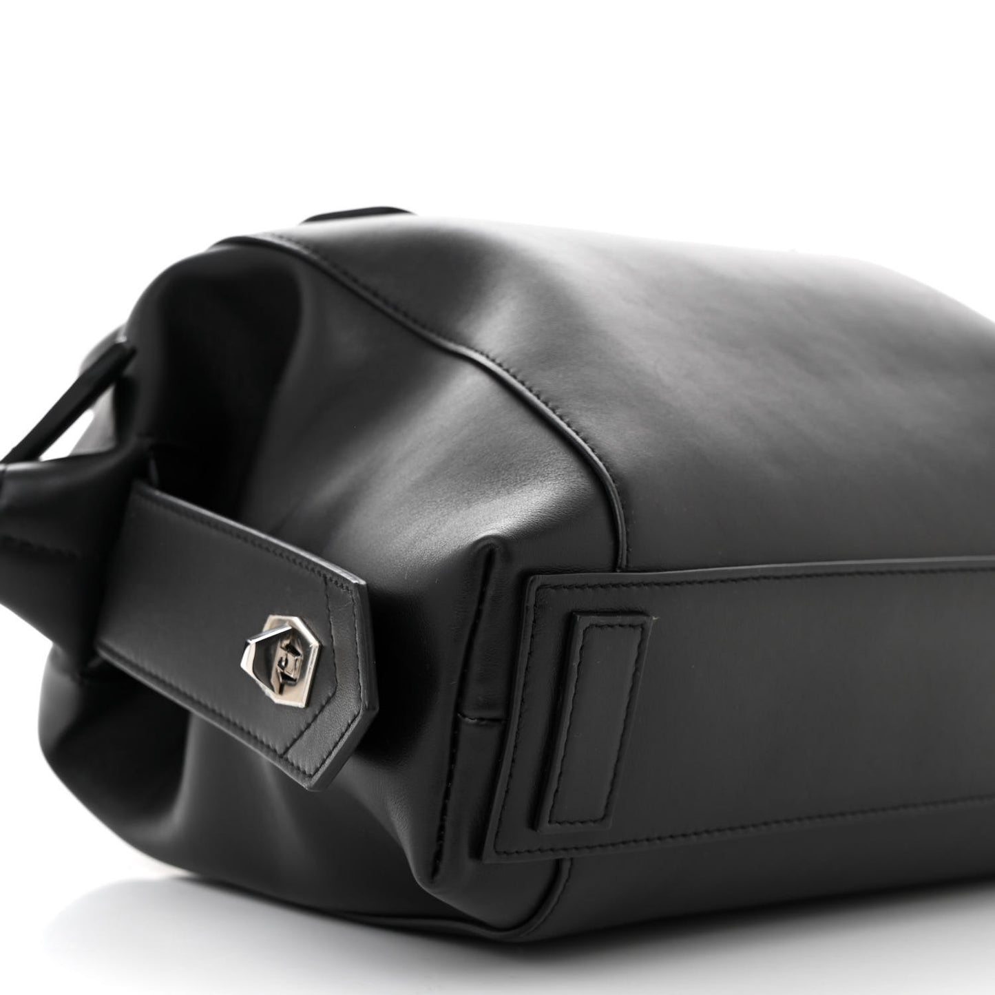 Smooth Calfskin Small Soft Antigona Black