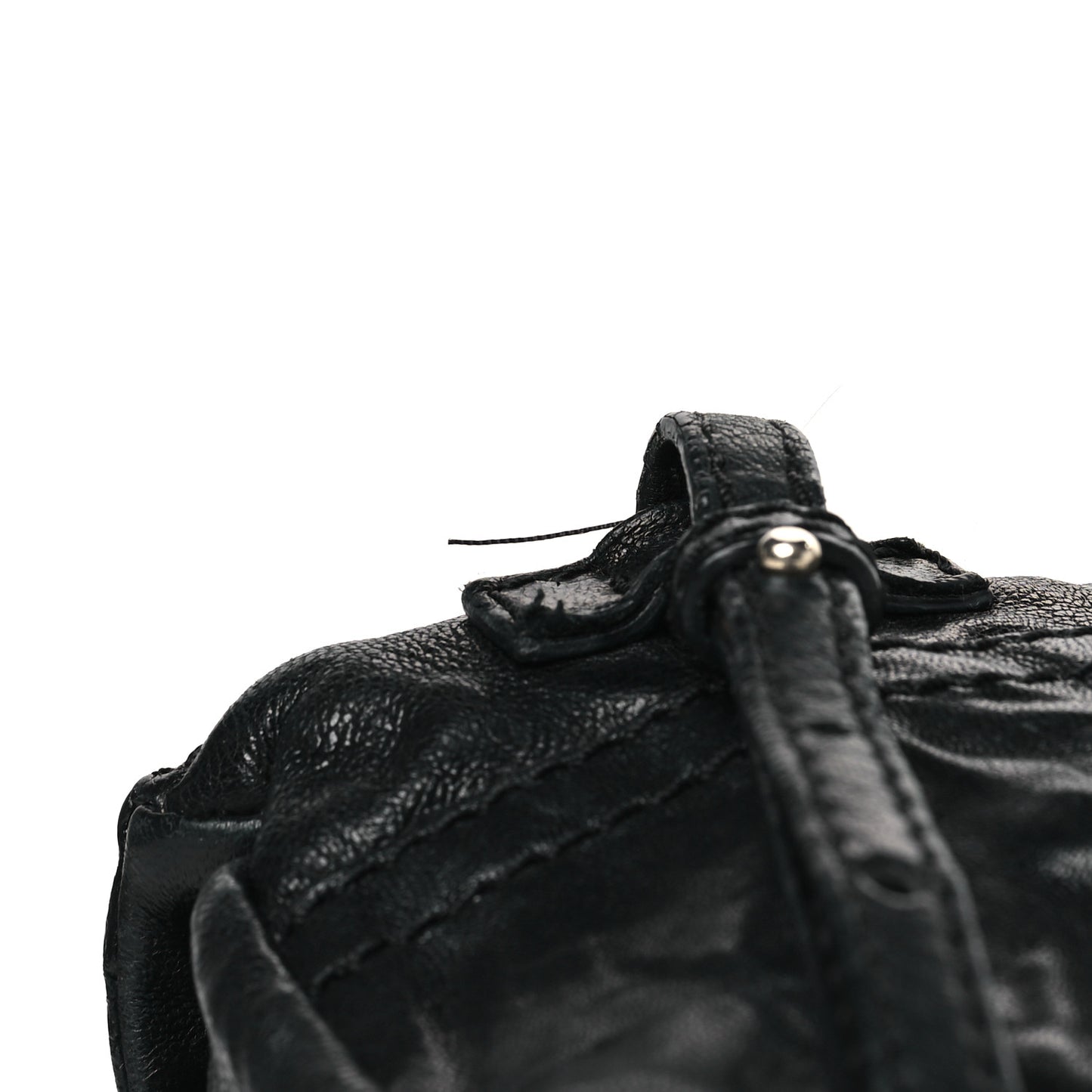 Tumbled Sheepskin Mini Pandora Black