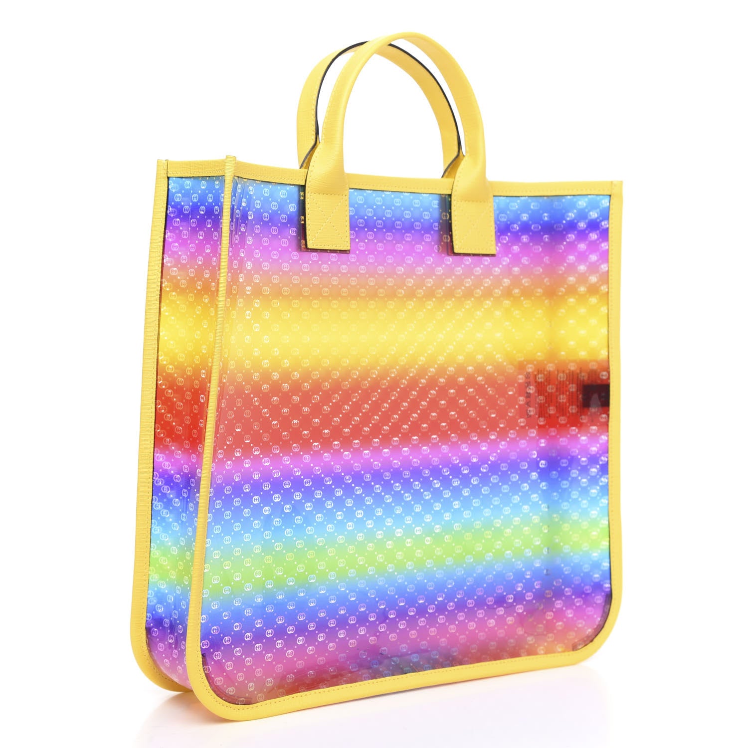 Gucci Textured Vinyl Kids GG Tote Multicolor 3 of 8