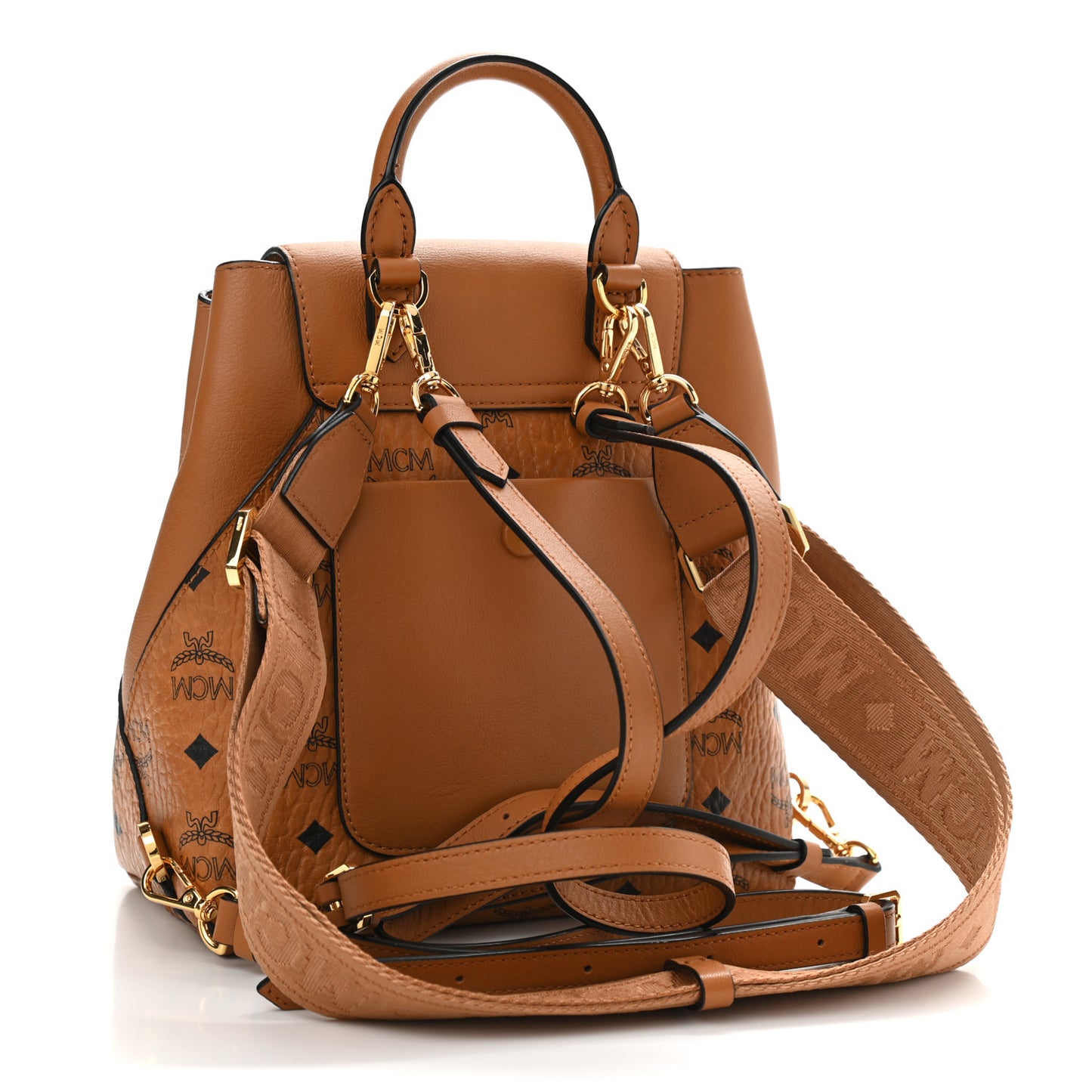 Visetos Small Essential Backpack Cognac