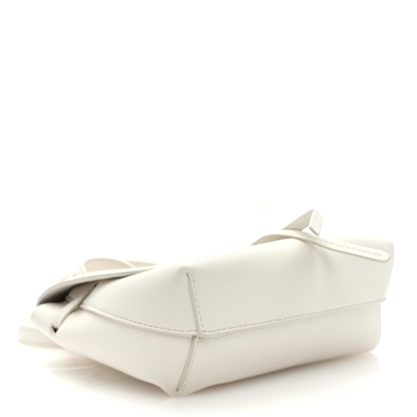 Calfskin Mini Lady Bag White