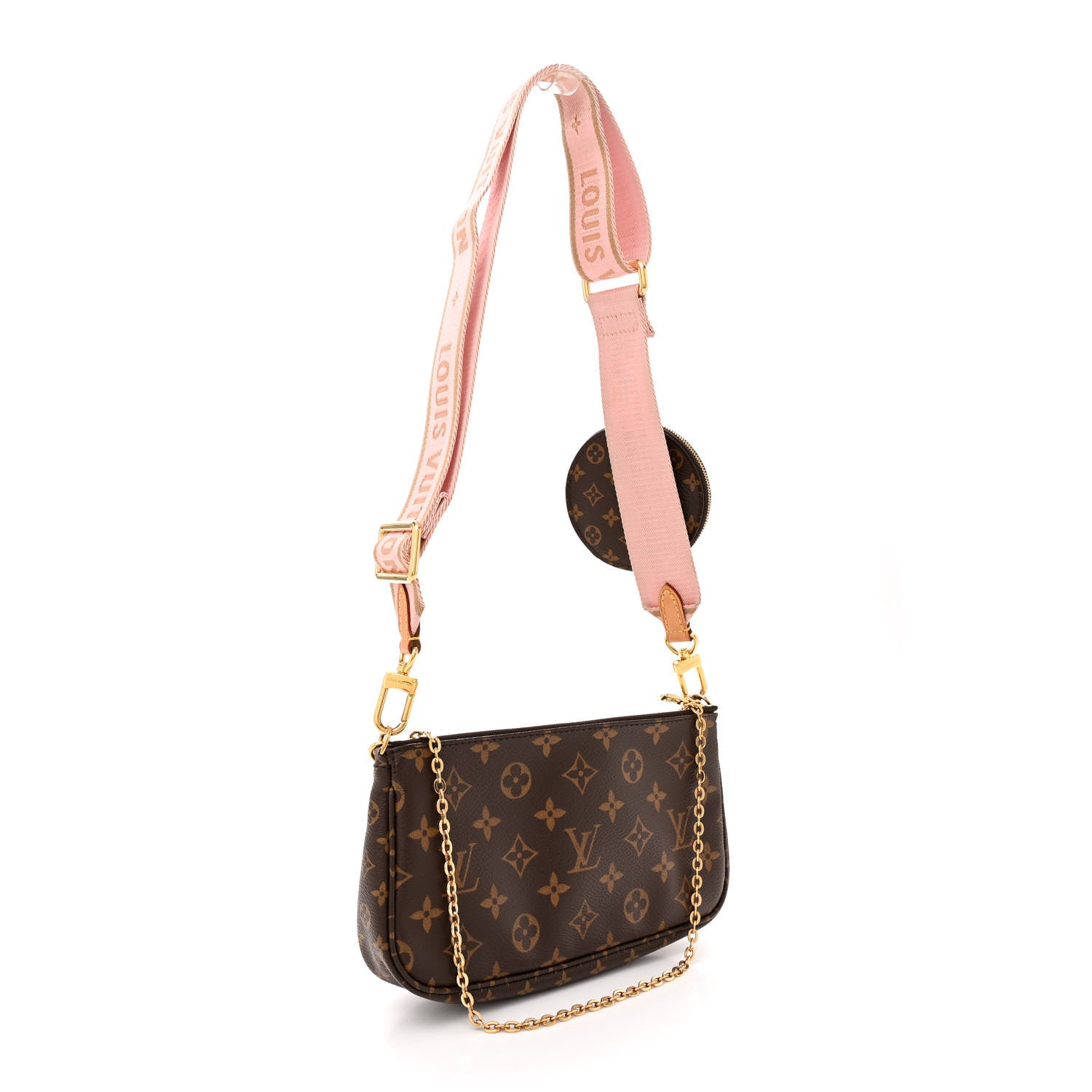Louis Vuitton Monogram Multi Pochette Accessories Rose Clair 3 of 12
