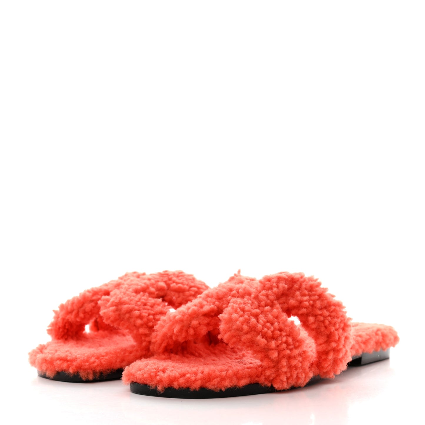 Woolskin Oran Sandals 37 Orange