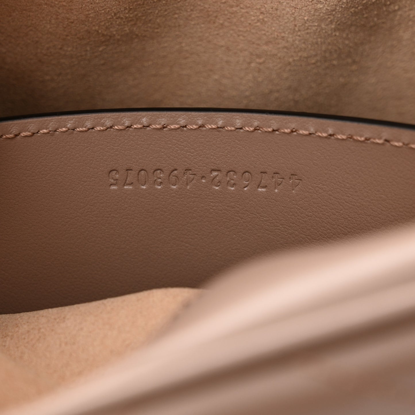 Calfskin Matelasse Small GG Marmont Chain Shoulder Bag Porcelain Rose