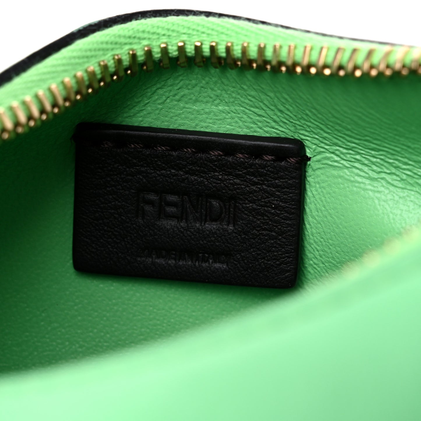 Vitello Grace New Matte Nano Fendigraphy Hobo Charm Edamame