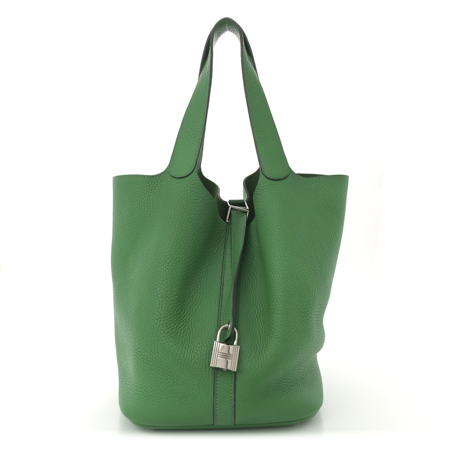 Hermes Taurillon Clemence Picotin Lock 26 GM Bamboo 1748559