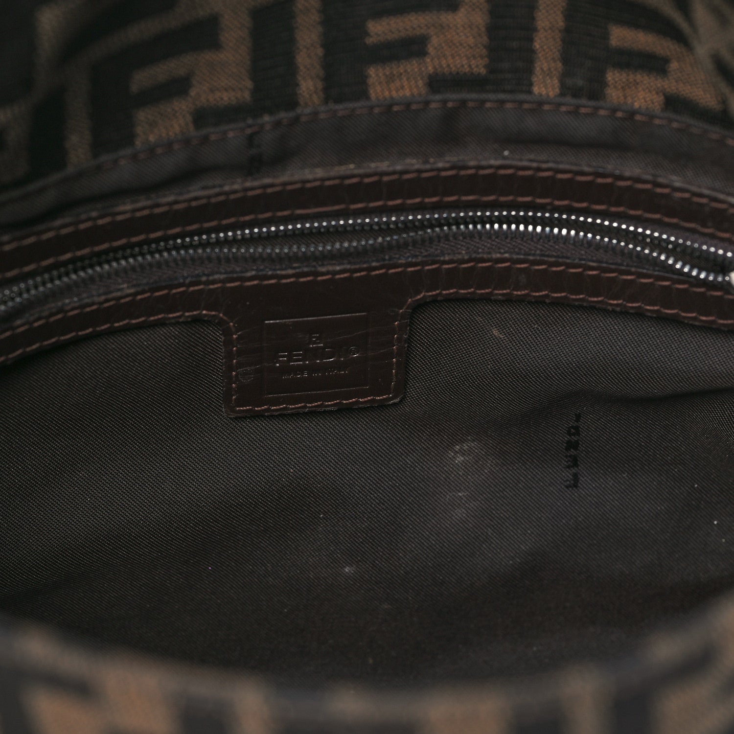 Fendi Zucca Mama Baguette Tobacco 6 of 9