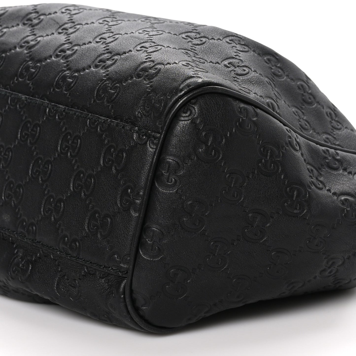 Guccissima Medium Sukey Tote Black