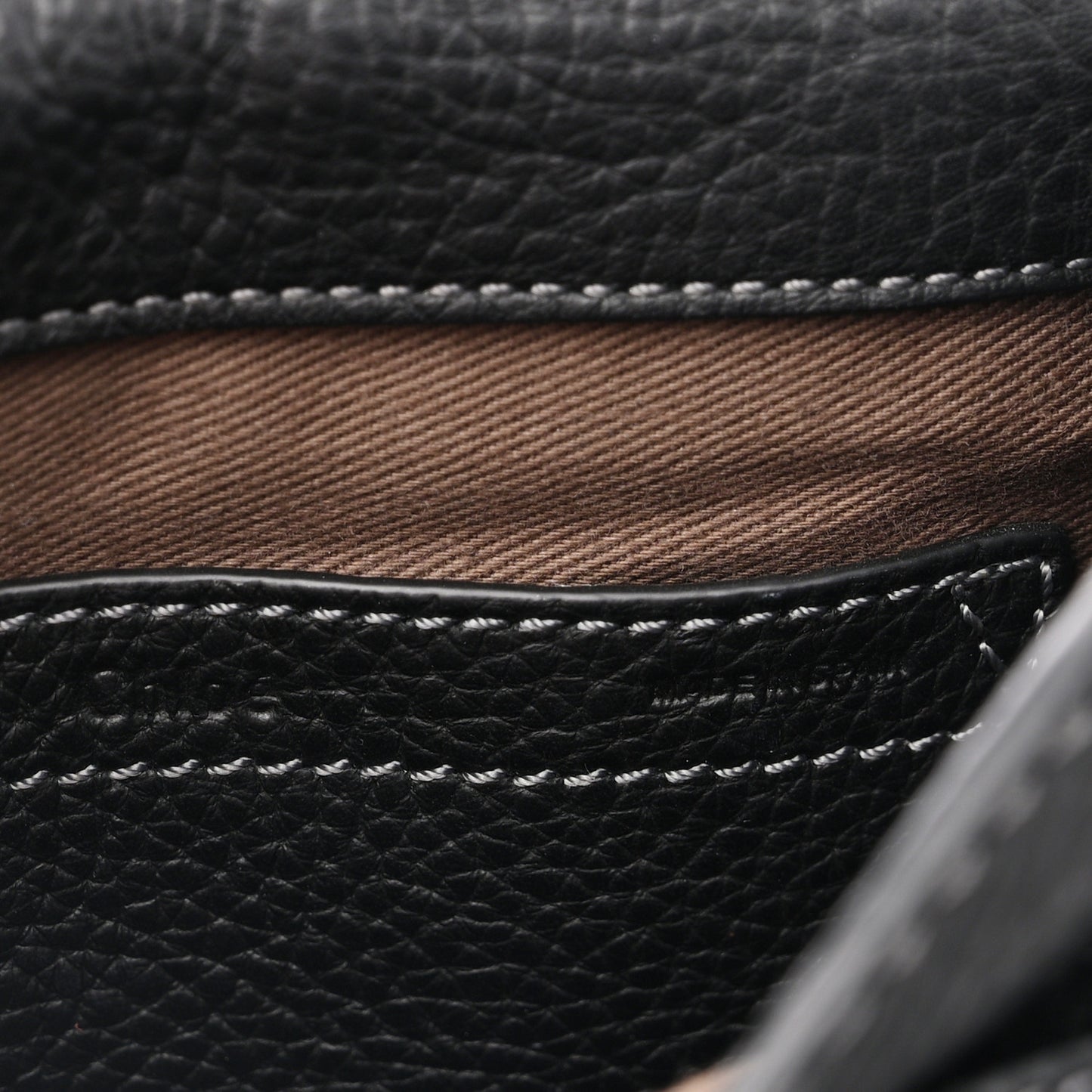 Calfskin Mini Marcie Round Crossbody Bag Black