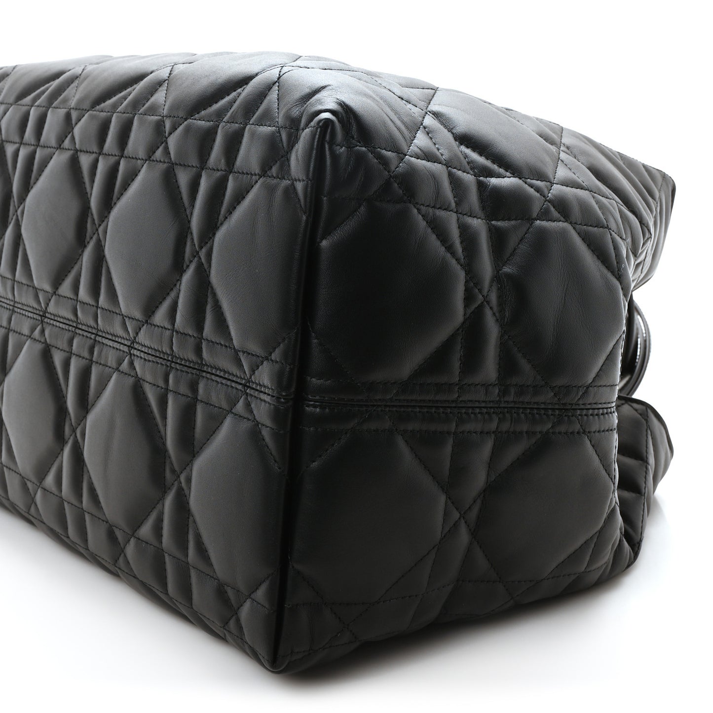 Calfskin Macrocannage Large Toujours Black