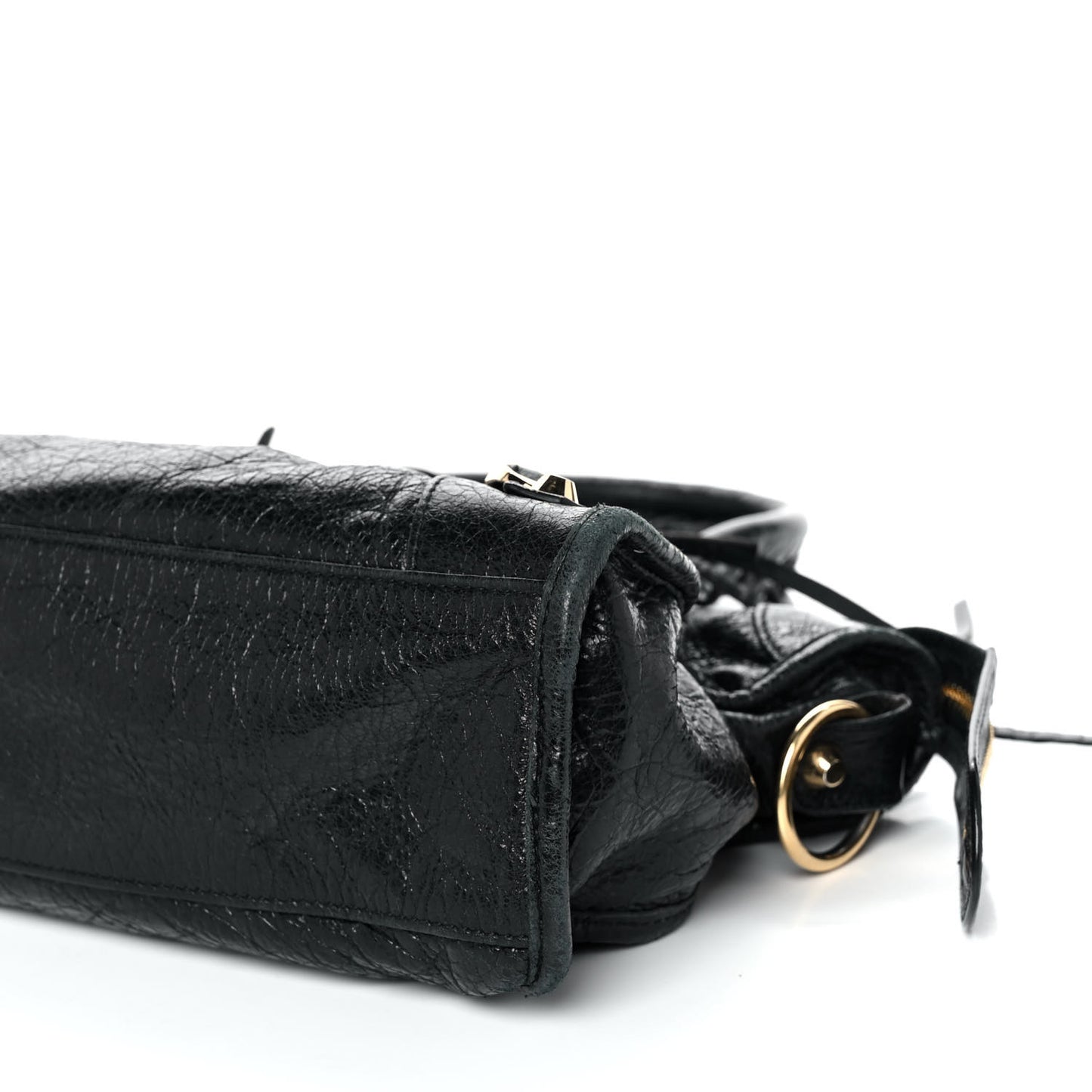 Agneau Classic Gold Hardware S City Black