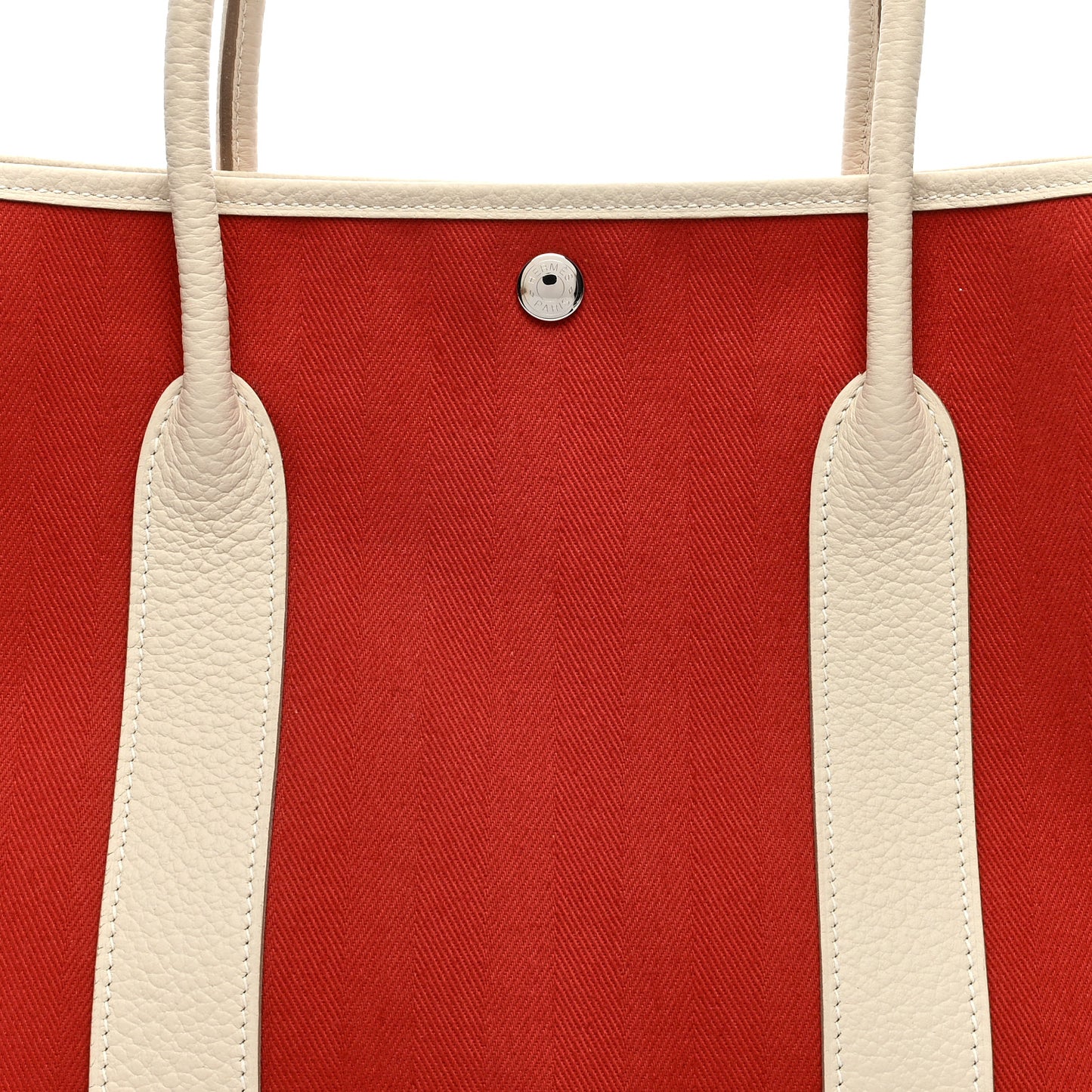 Grand Chevron Weave Negonda Garden Party 36 MM Rouge