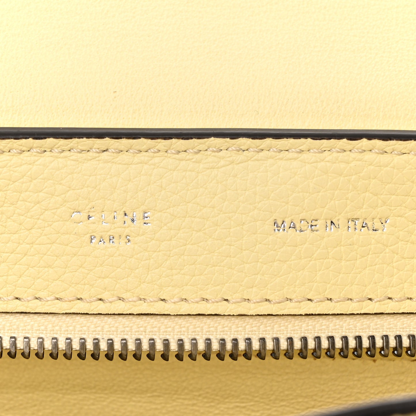 Drummed Calfskin Suede Medium Trapeze Butter