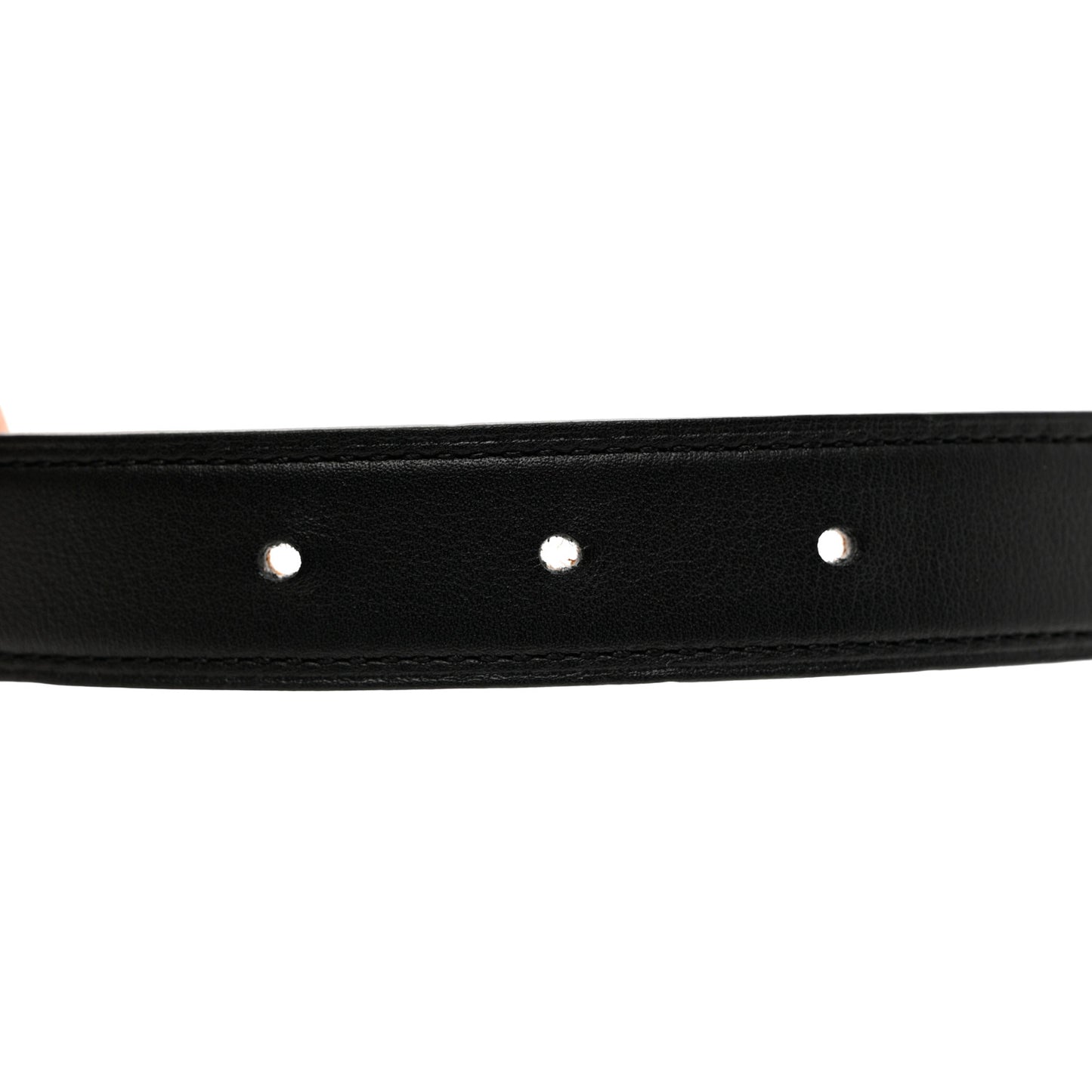 Swift Epsom 24mm Mini H Belt 90 36 Black Gold