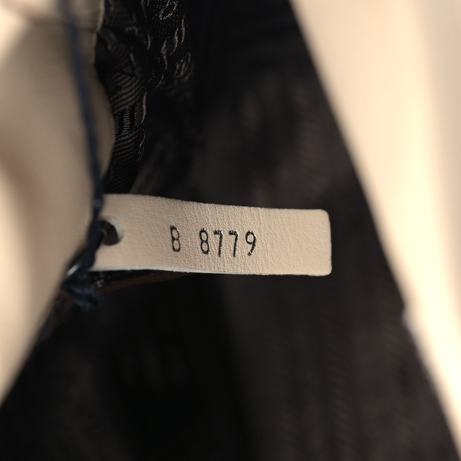 Prada Soft Calfskin Hobo Ecru 7 of 9