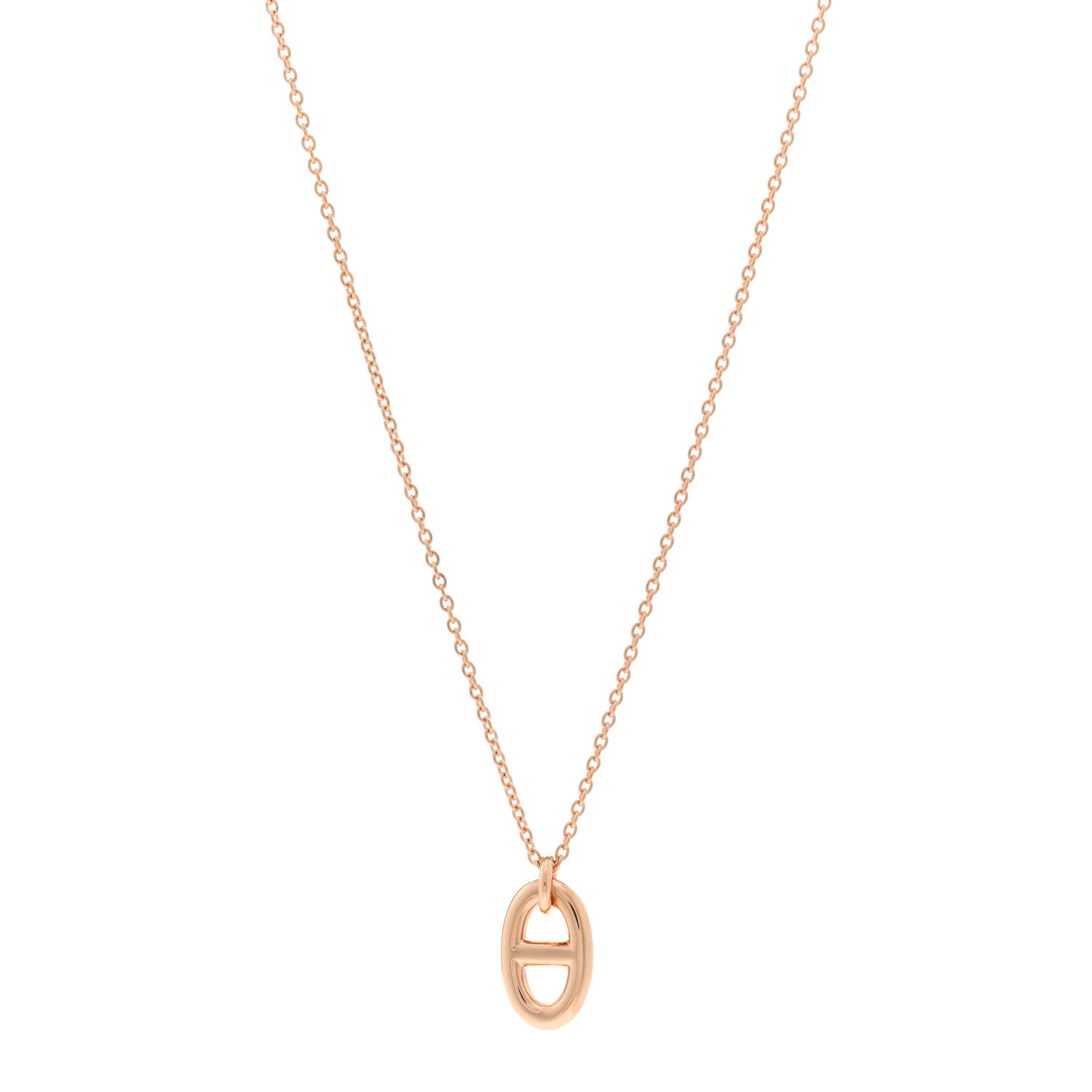 Hermes 18K Rose Gold PM Farandole Pendant Necklace 1 of 5