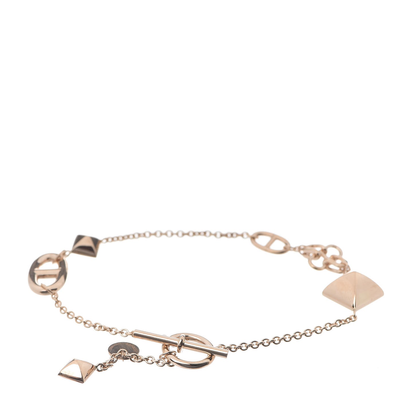 18K Rose Gold Ronde Multi Bracelet