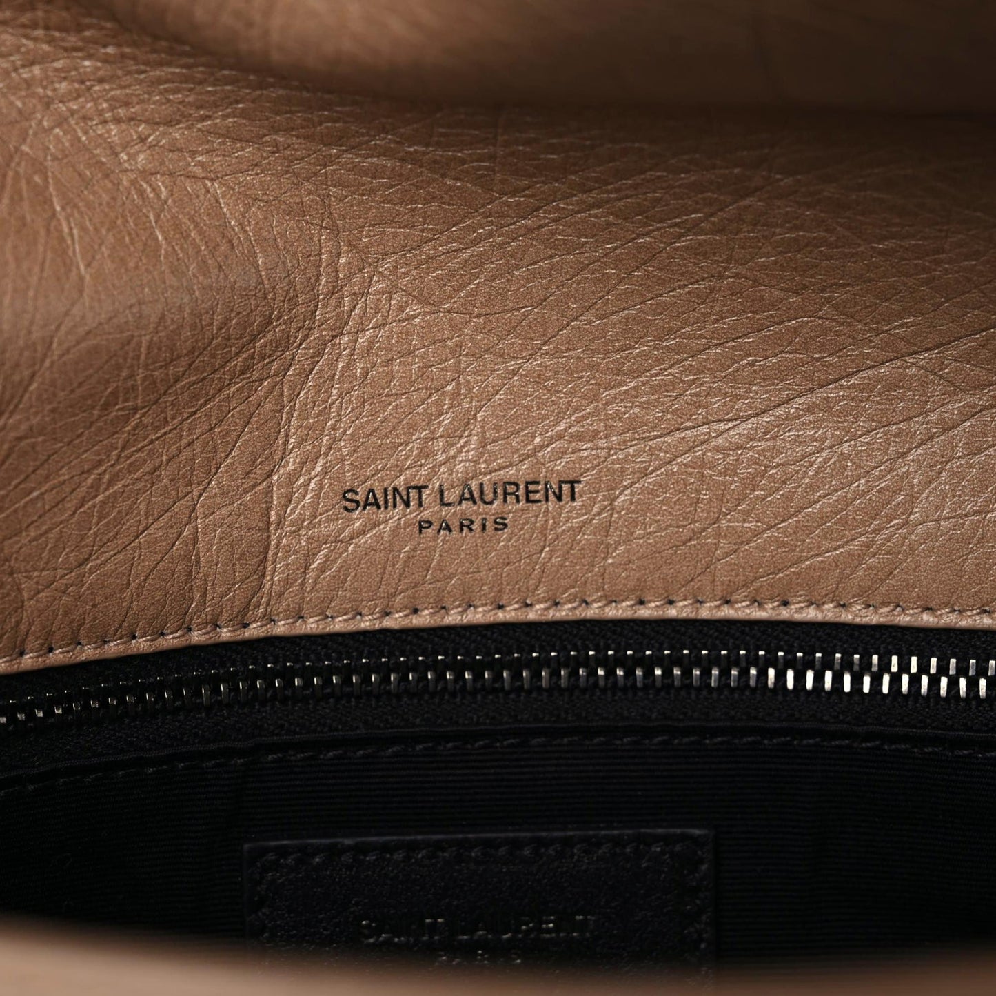 Crinkled Calfskin Matelasse Monogram Medium Niki Chain Satchel Dark Toffee