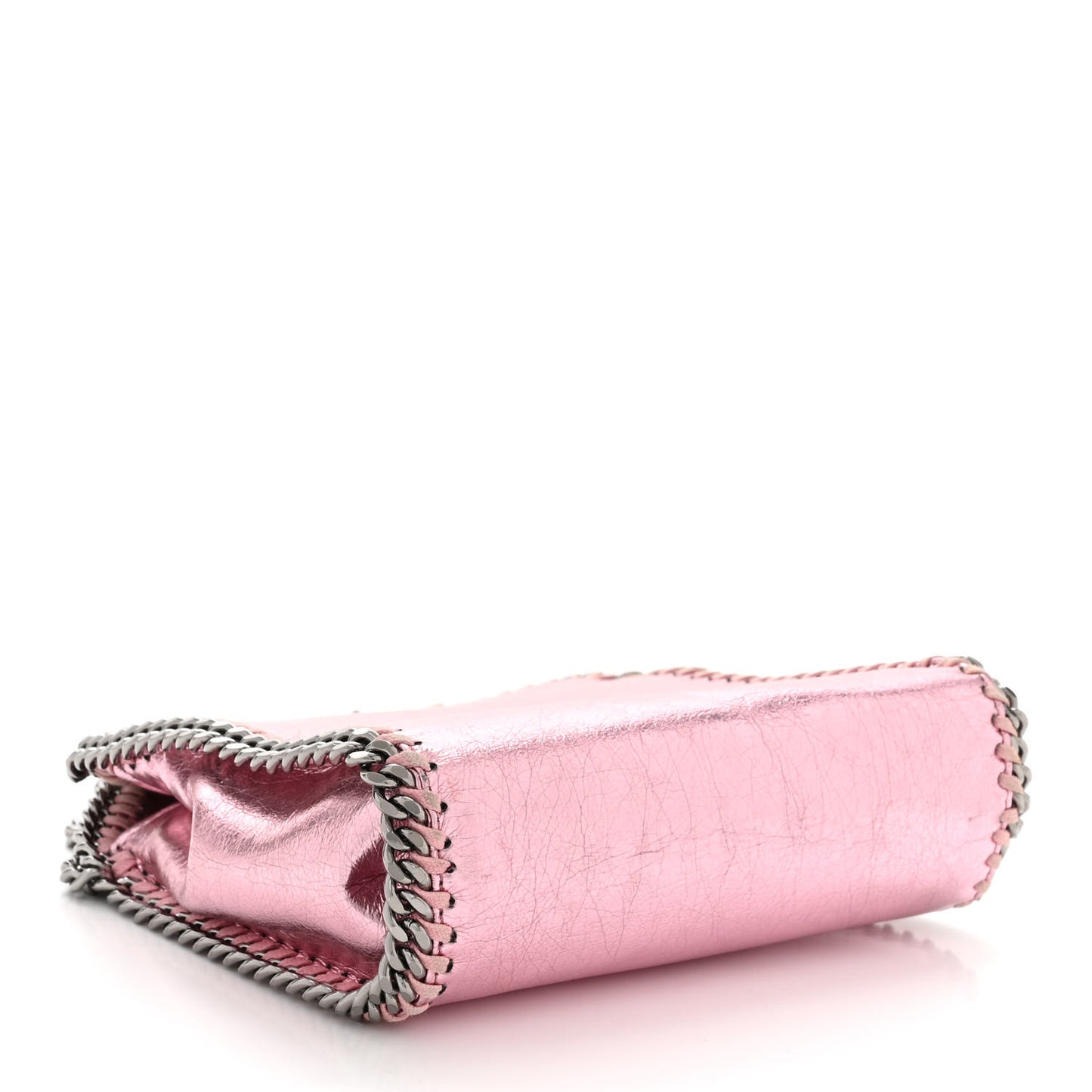 Metallic Eco Alter Nappa Tiny Falabella Tote Pink