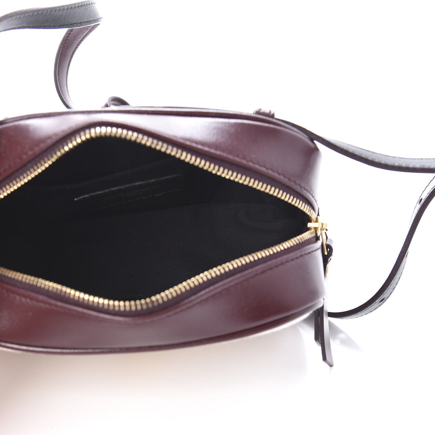 Calfskin Canvas Monogram Lou Belt Bag Natural Dark Legion Red