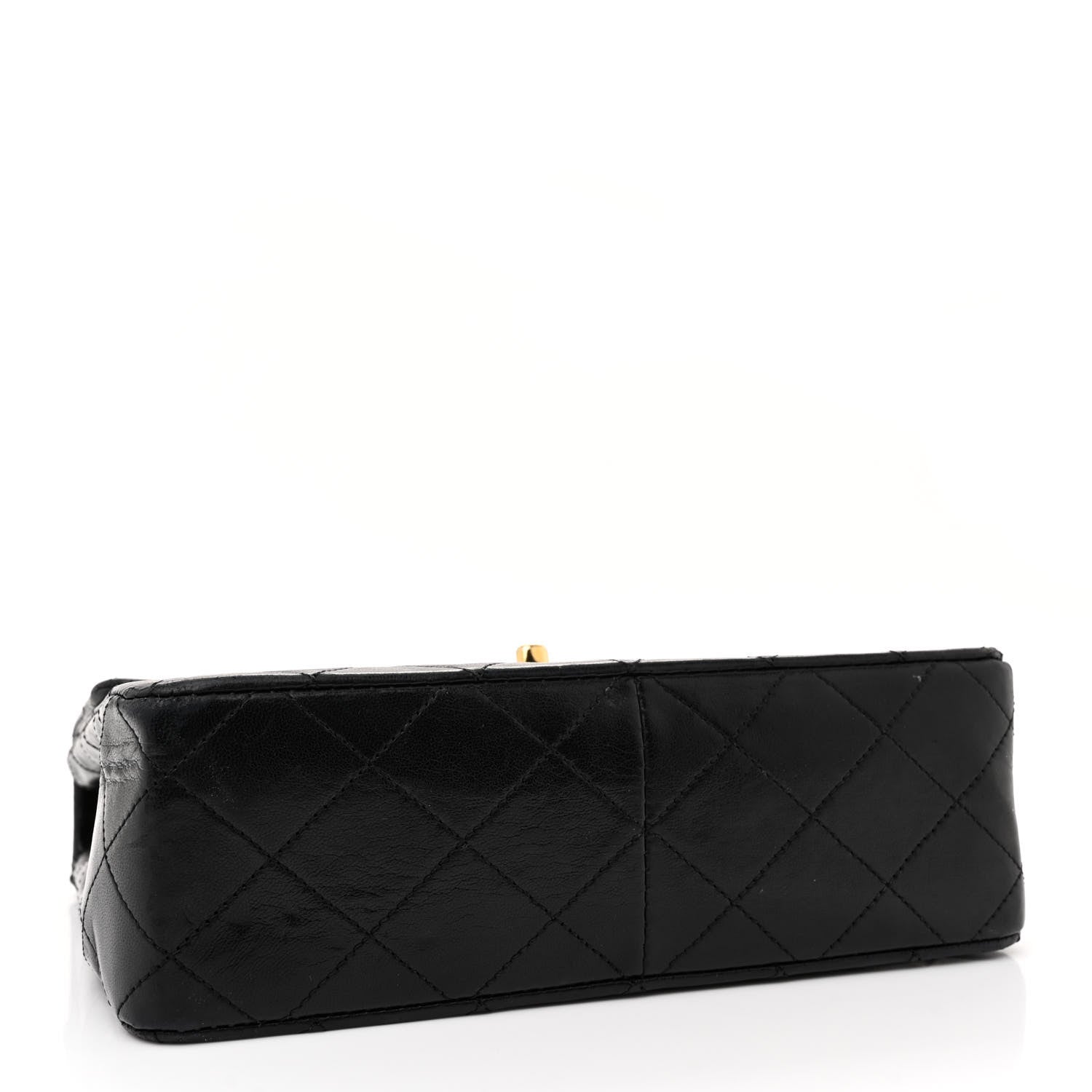 Chanel Lambskin Quilted Mini Square Flap Black 4 of 14