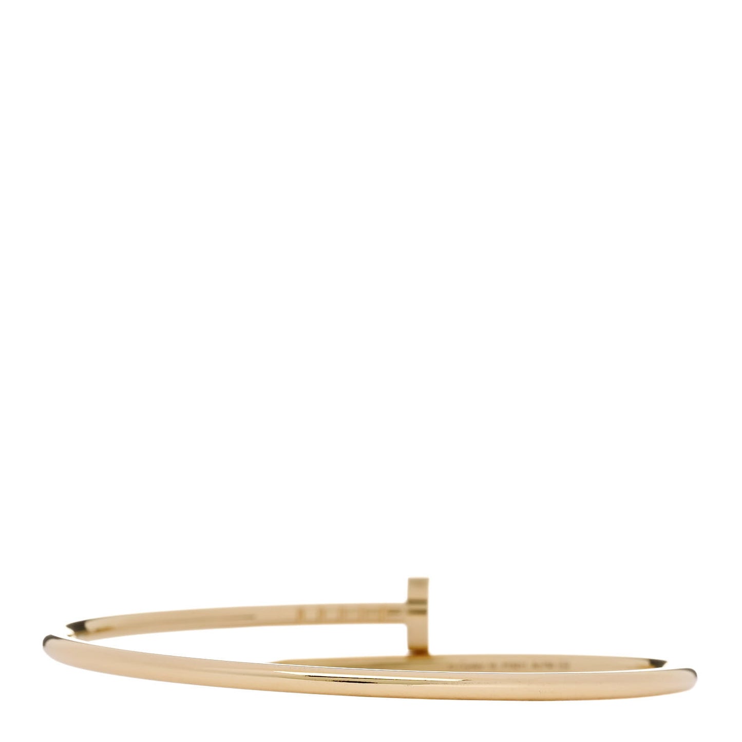 18K Yellow Gold Small Juste Un Clou Bracelet 16