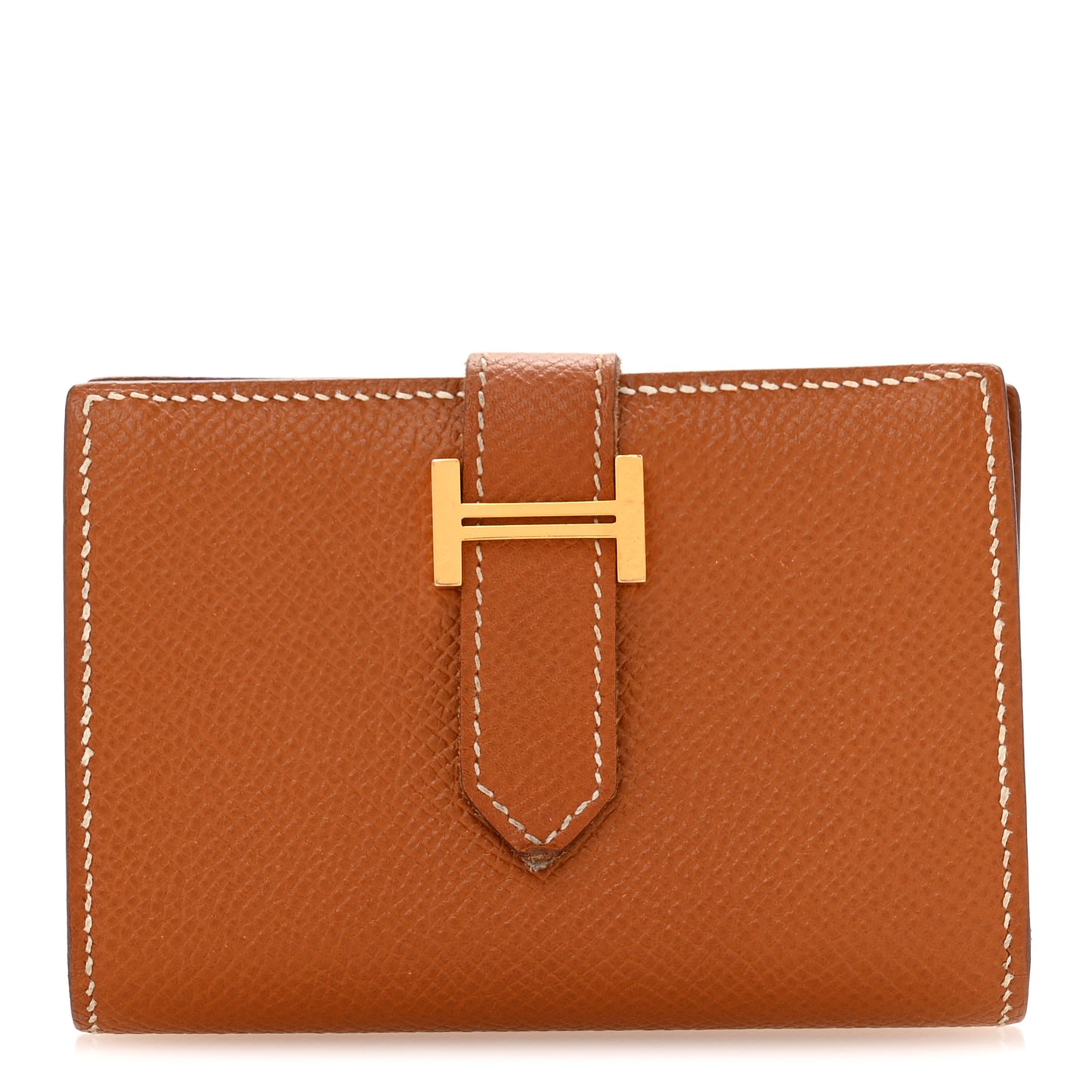 Epsom Bearn Card Holder Wallet Gold
