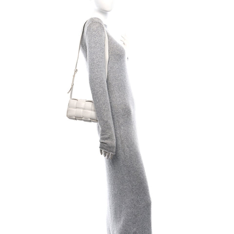 Nappa Maxi Intrecciato Padded The Belt Cassette Bag Chalk