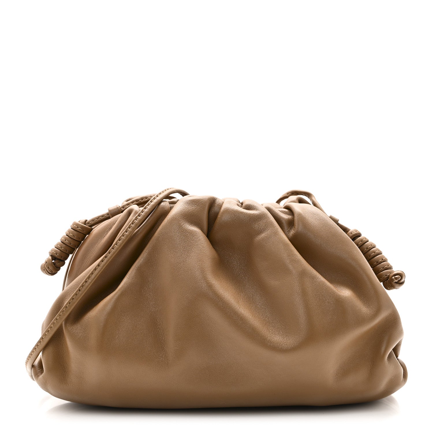 Bottega Veneta Butter Calfskin The Mini Pouch Camel 1805982