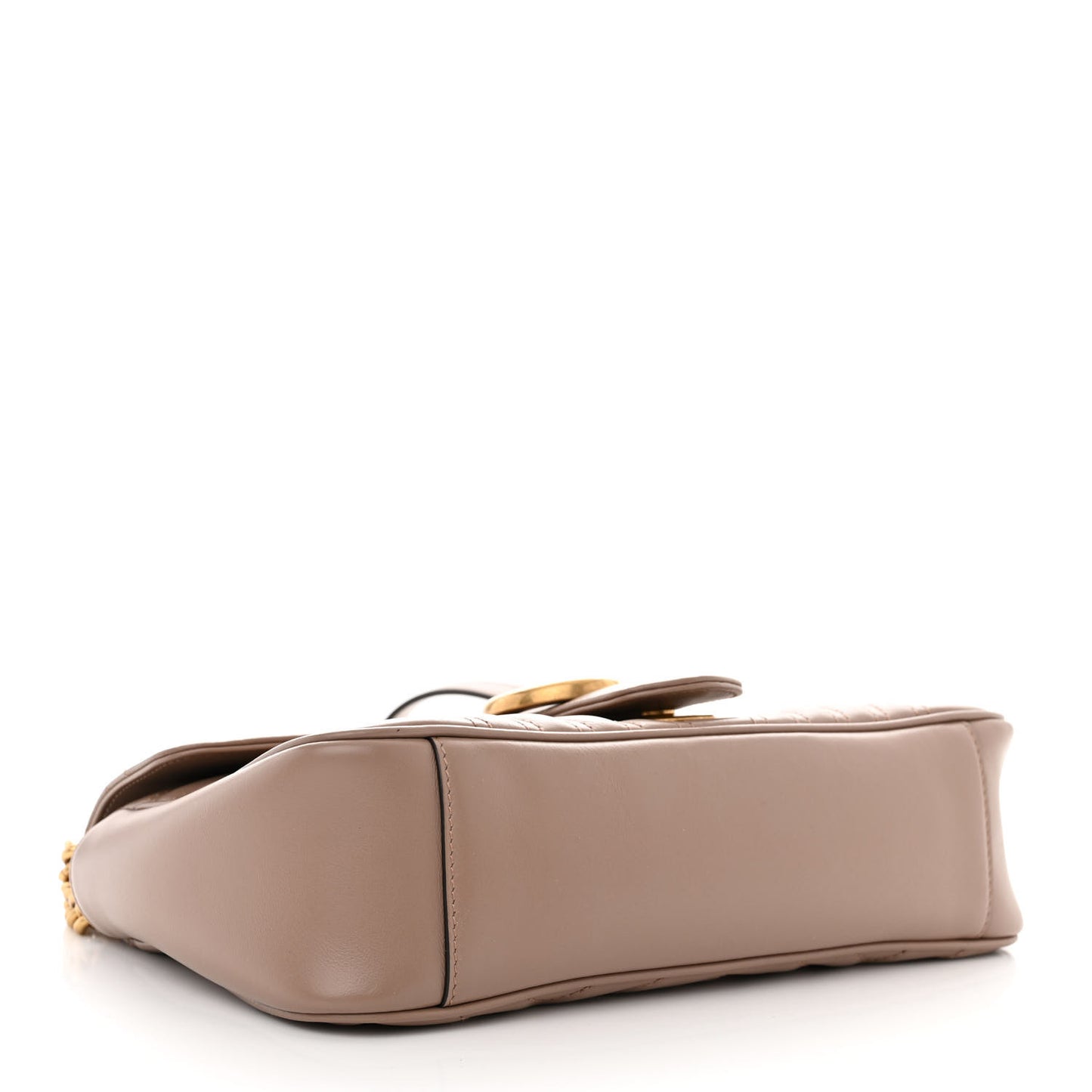 Calfskin Matelasse Small GG Marmont Shoulder Bag Porcelain Rose