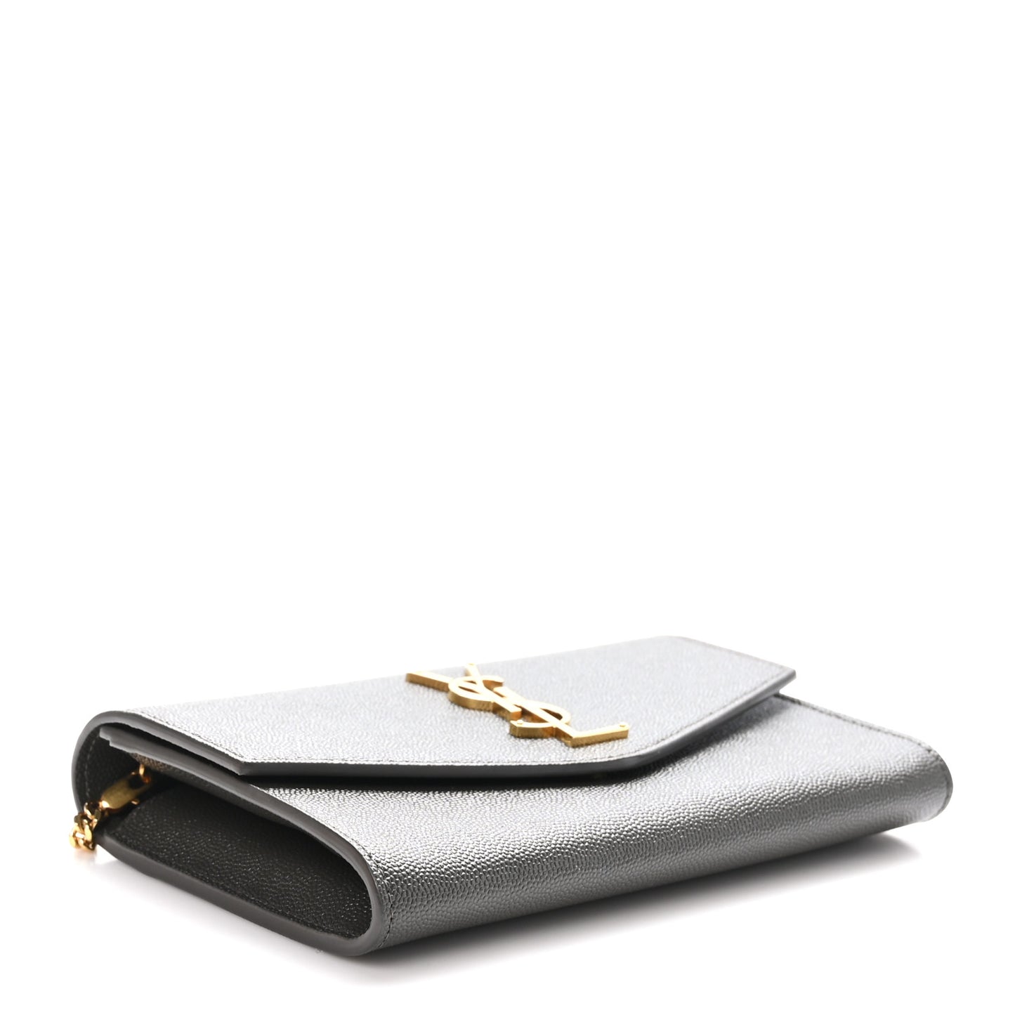 Grain De Poudre Uptown Chain Wallet Pebble