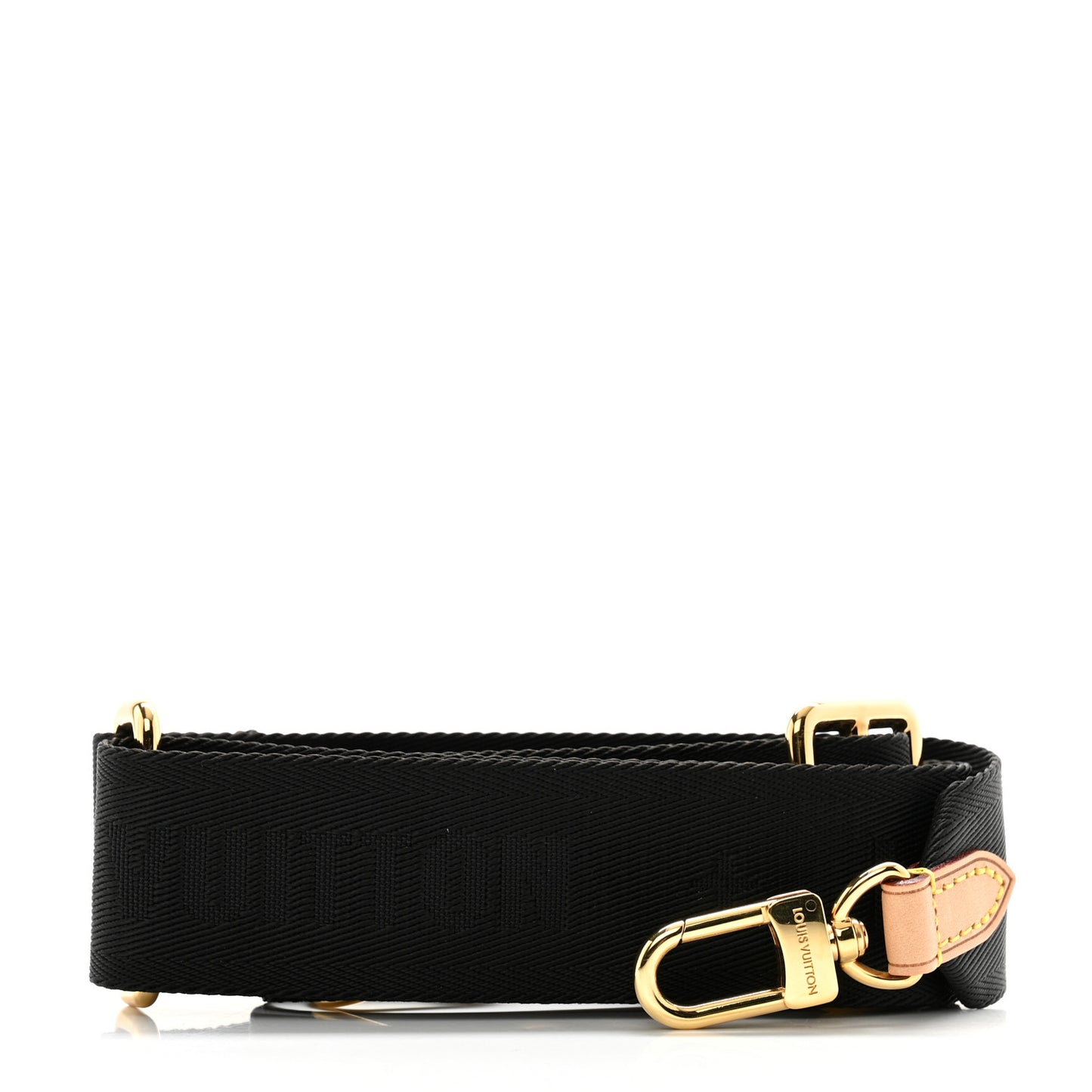 Monogram Multi Pochette Accessories Bandouliere Shoulder Strap Black